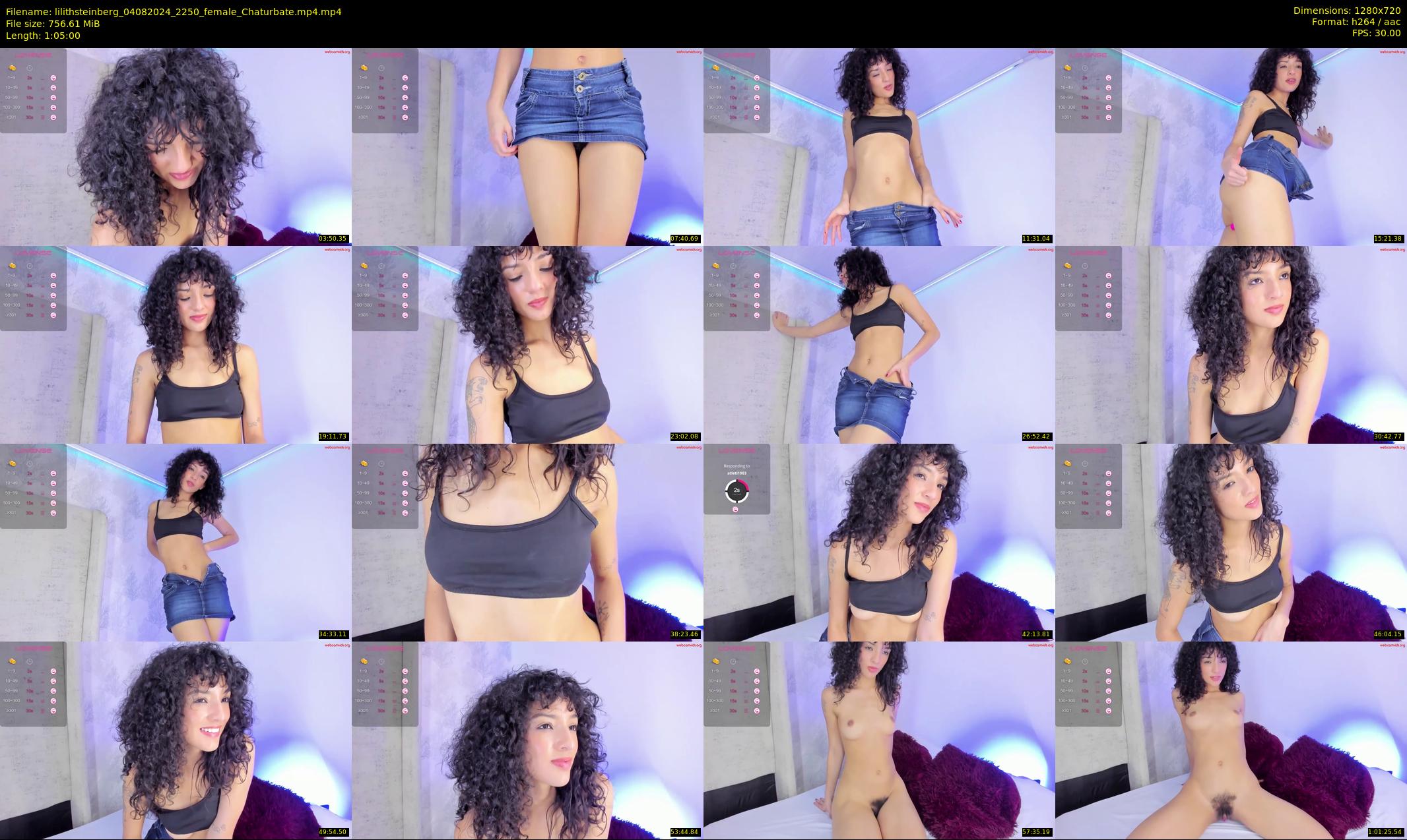 lilithsteinberg — 65 minute Chaturbate female cam show recording, 720p, Aug 4, 2024