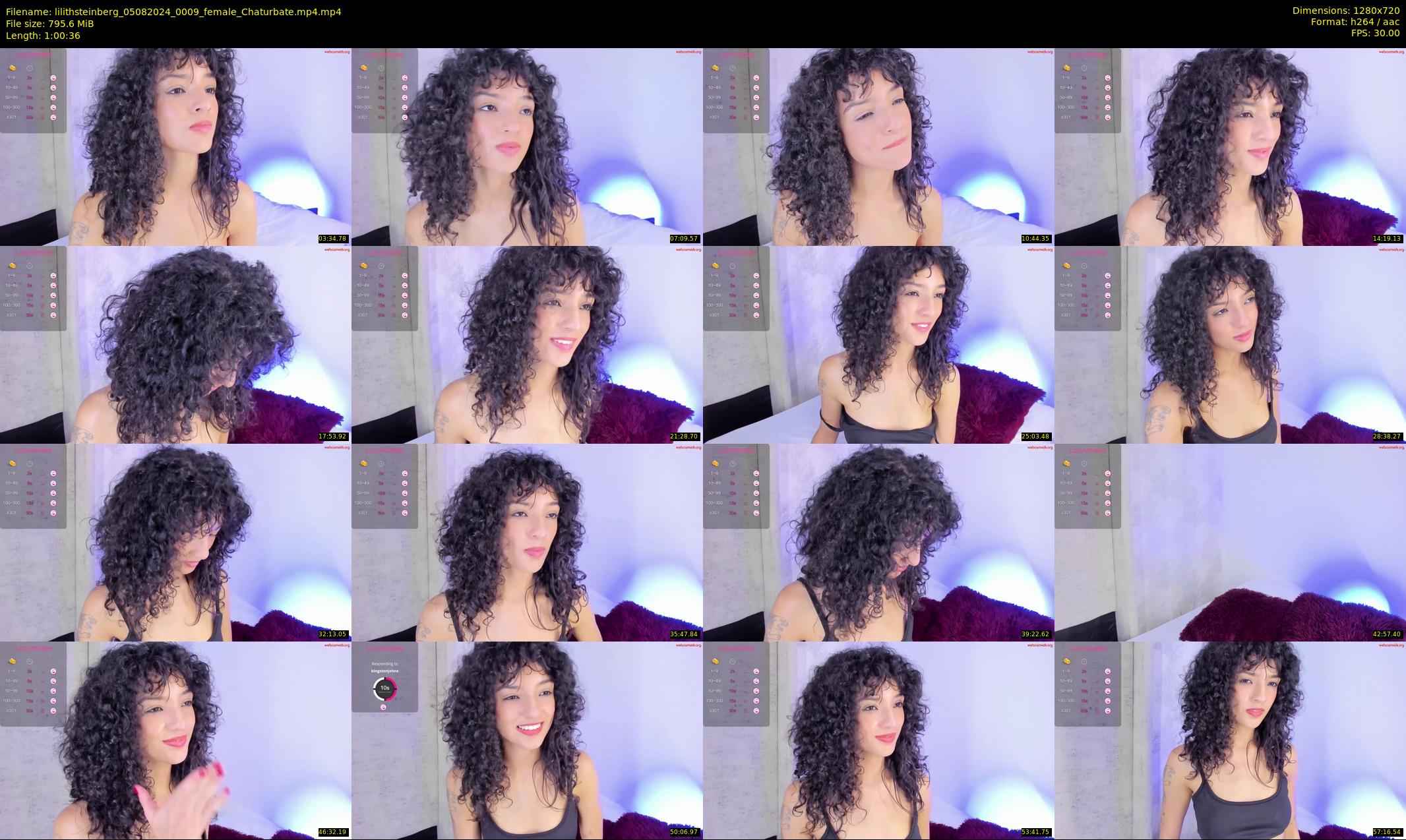 lilithsteinberg — 61 minute Chaturbate female cam show recording, 720p, Aug 5, 2024