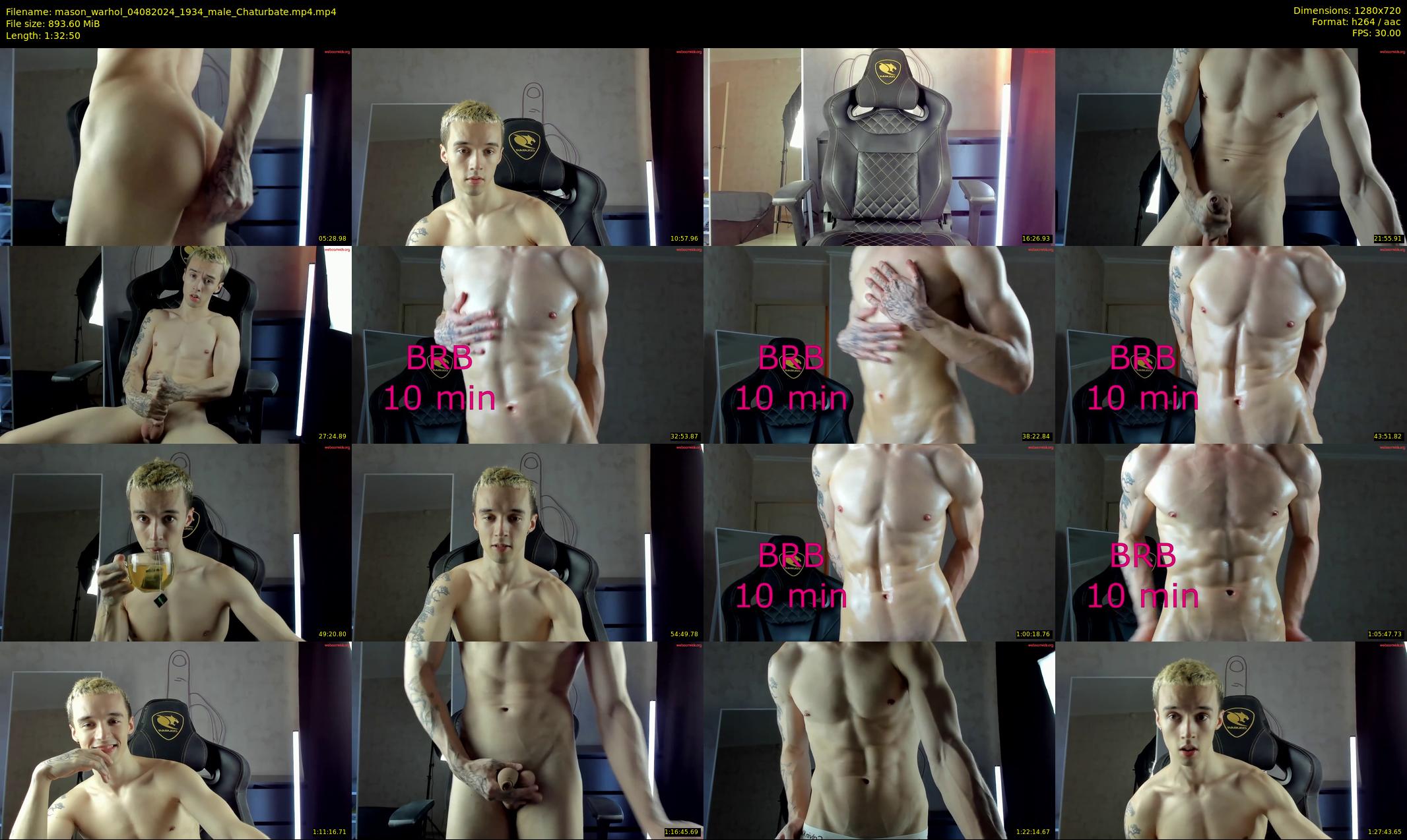 mason_warhol — 93 minute Chaturbate male cam show recording, 720p, Aug 4, 2024