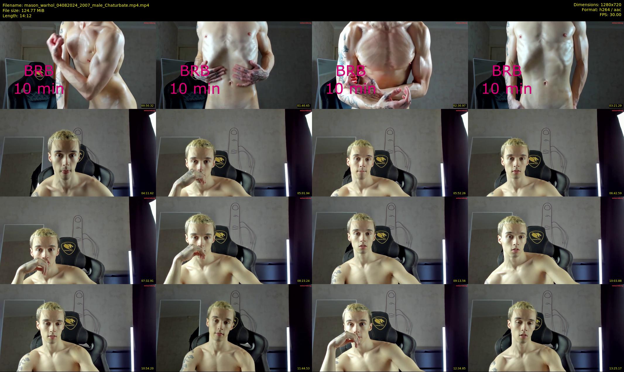 mason_warhol — 15 minute Chaturbate male cam show recording, 720p, Aug 4, 2024
