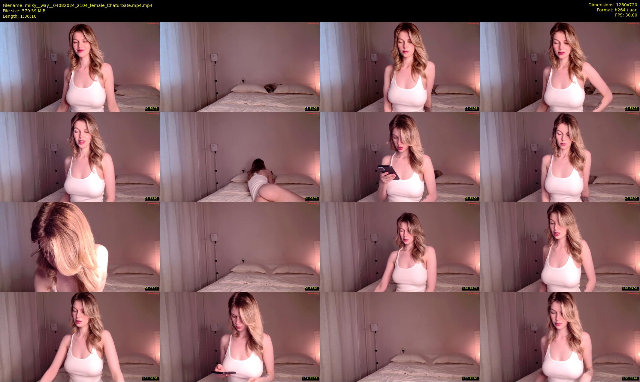milky__way_ — 97 minute Chaturbate female cam show recording, 720p, Aug 4, 2024