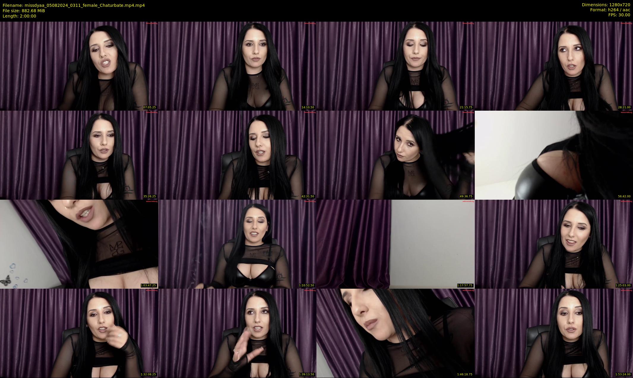 missdyaa — 120 minute Chaturbate female cam show recording, 720p, Aug 5, 2024