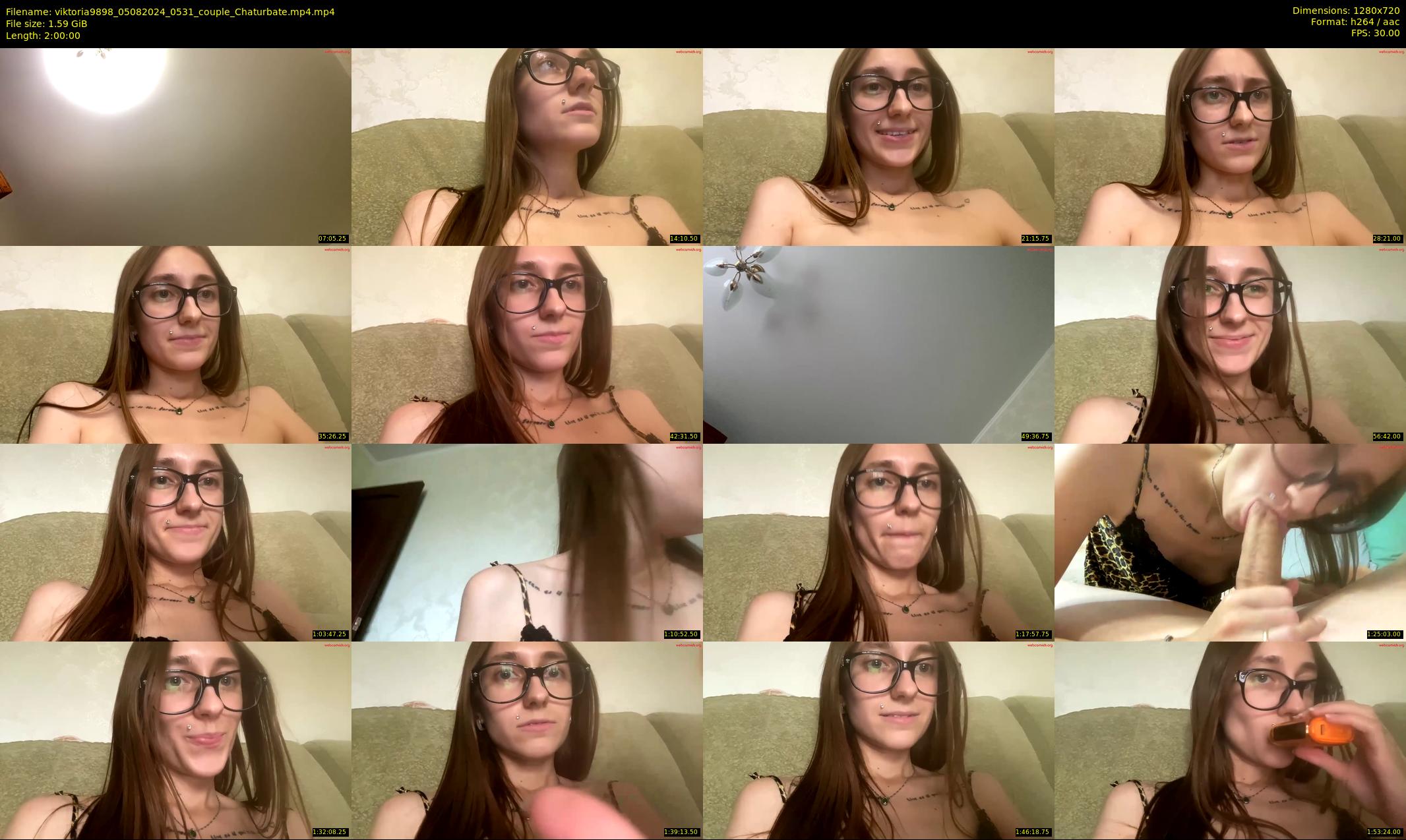 viktoria9898 — 120 minute Chaturbate couple cam show recording, 720p, Aug 5, 2024