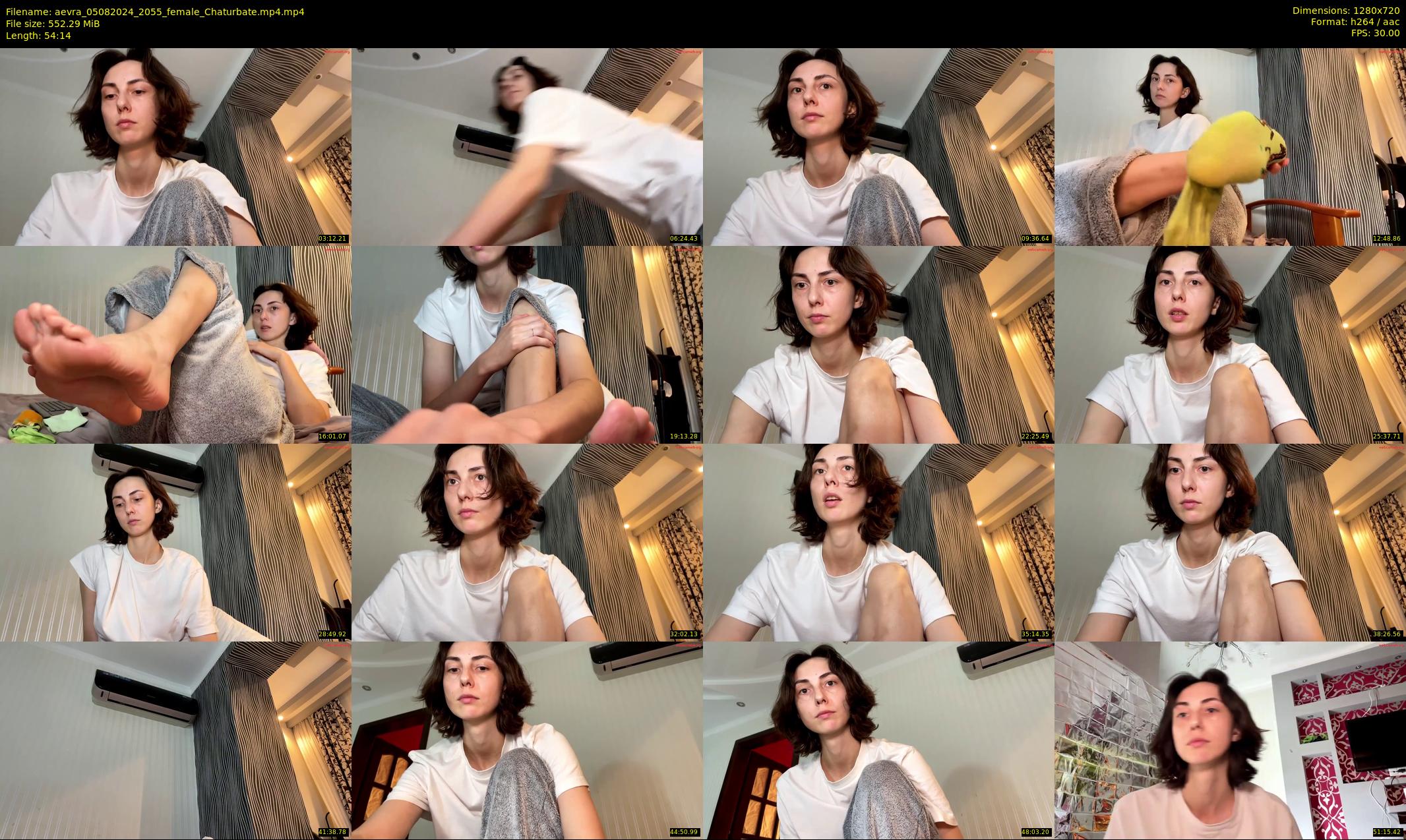 aevra — 55 minute Chaturbate female cam show recording, 720p, Aug 5, 2024