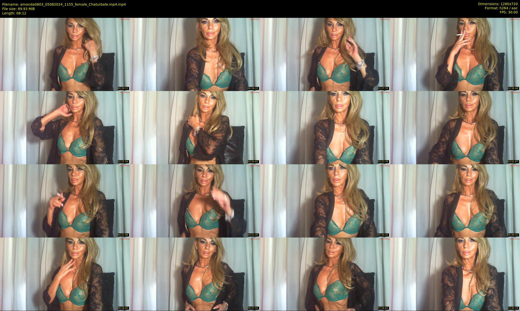 amanda0803 — 9 minute Chaturbate female cam show recording, 720p, Aug 5, 2024
