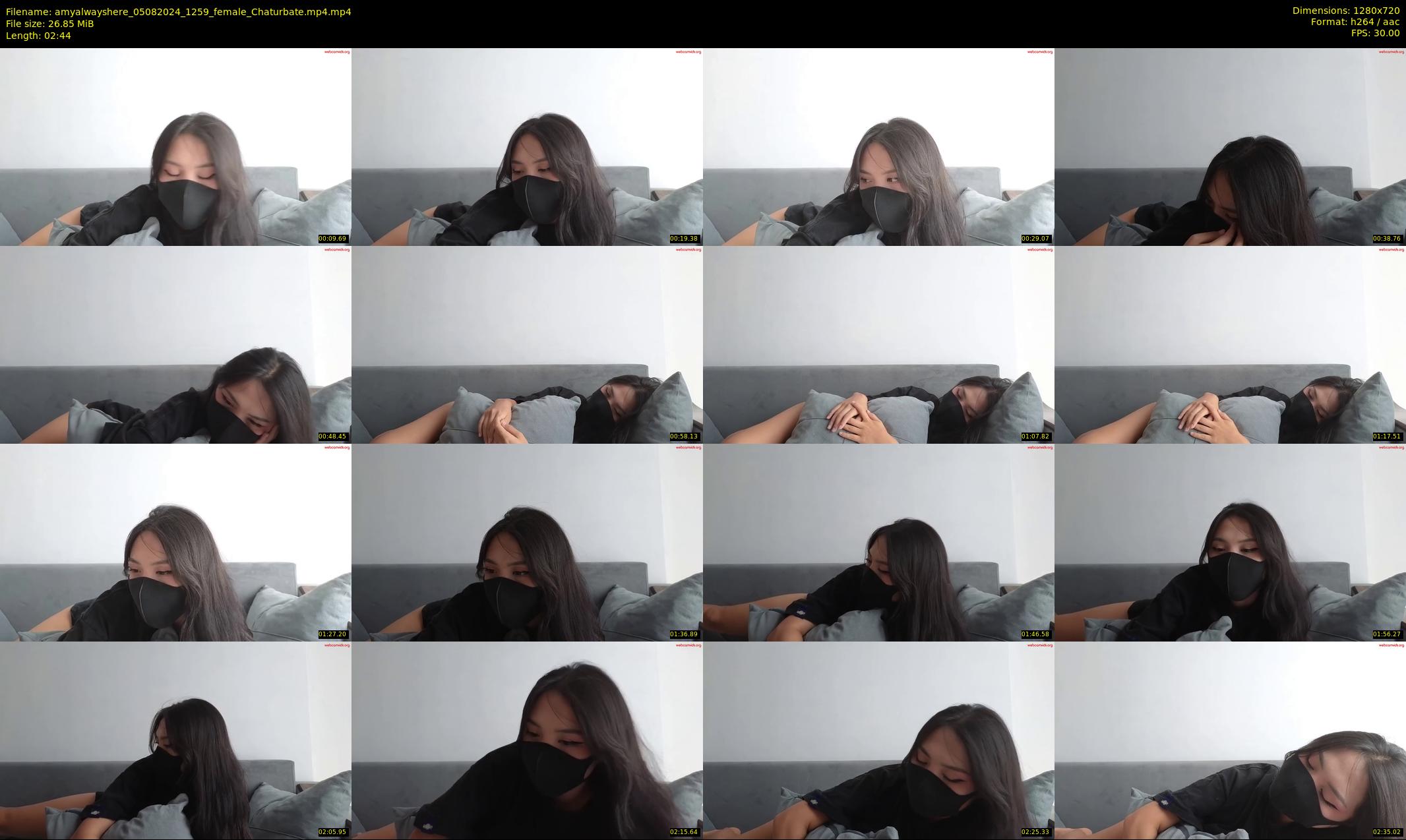 amyalwayshere — 3 minute Chaturbate female cam show recording, 720p, Aug 5, 2024