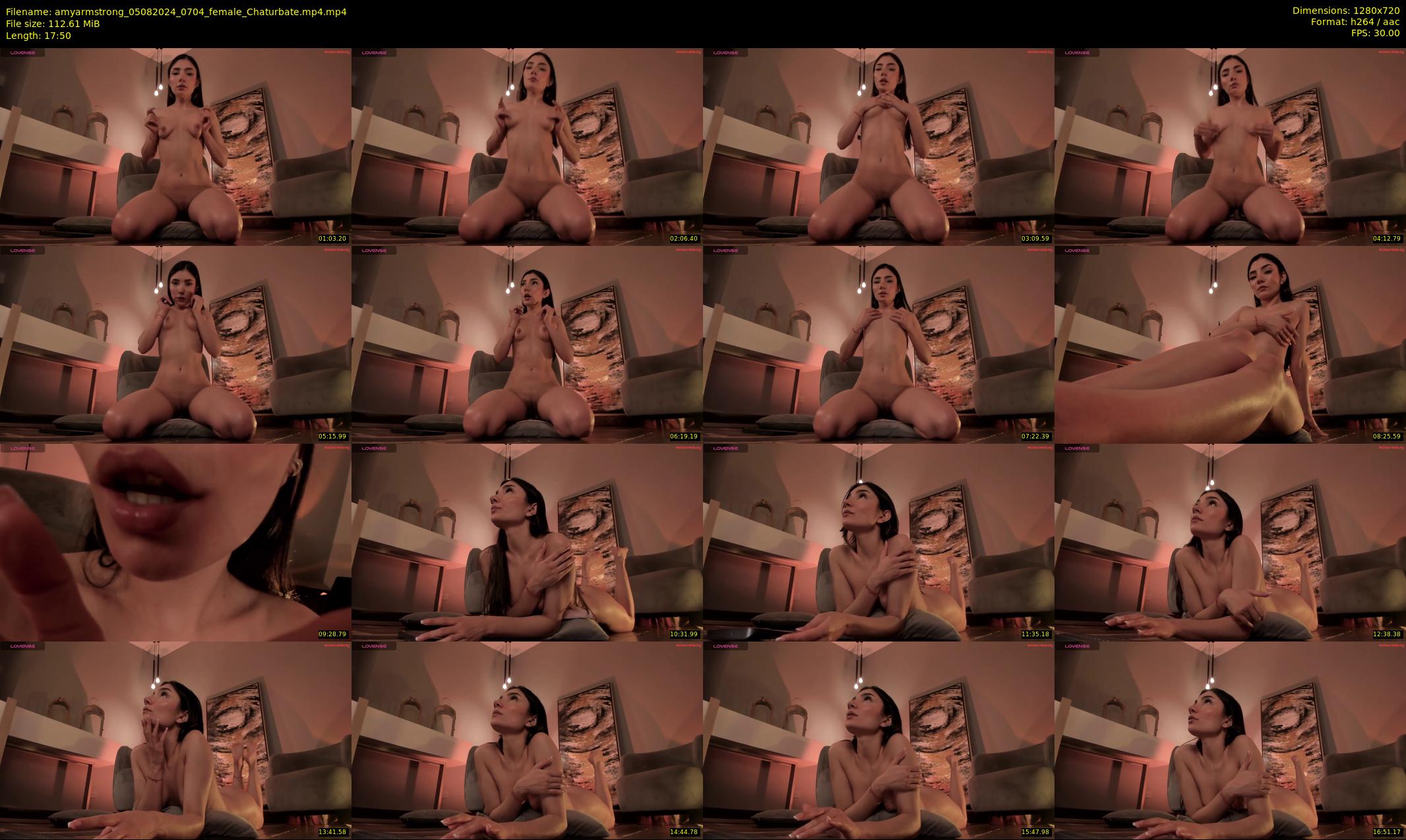 amyarmstrong — 18 minute Chaturbate female cam show recording, 720p, Aug 5, 2024