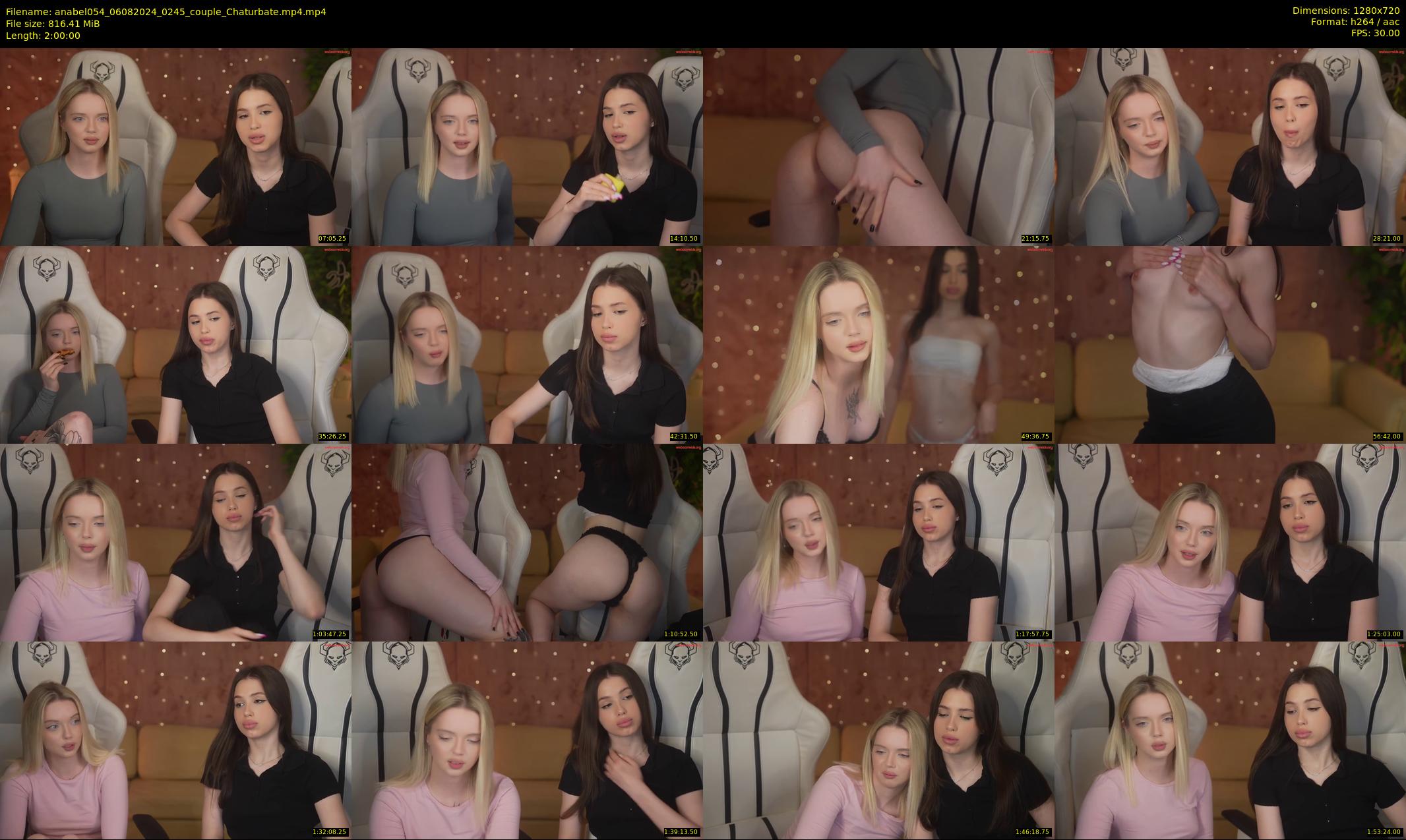 anabel054 — 120 minute Chaturbate female cam show recording, 720p, Aug 6, 2024