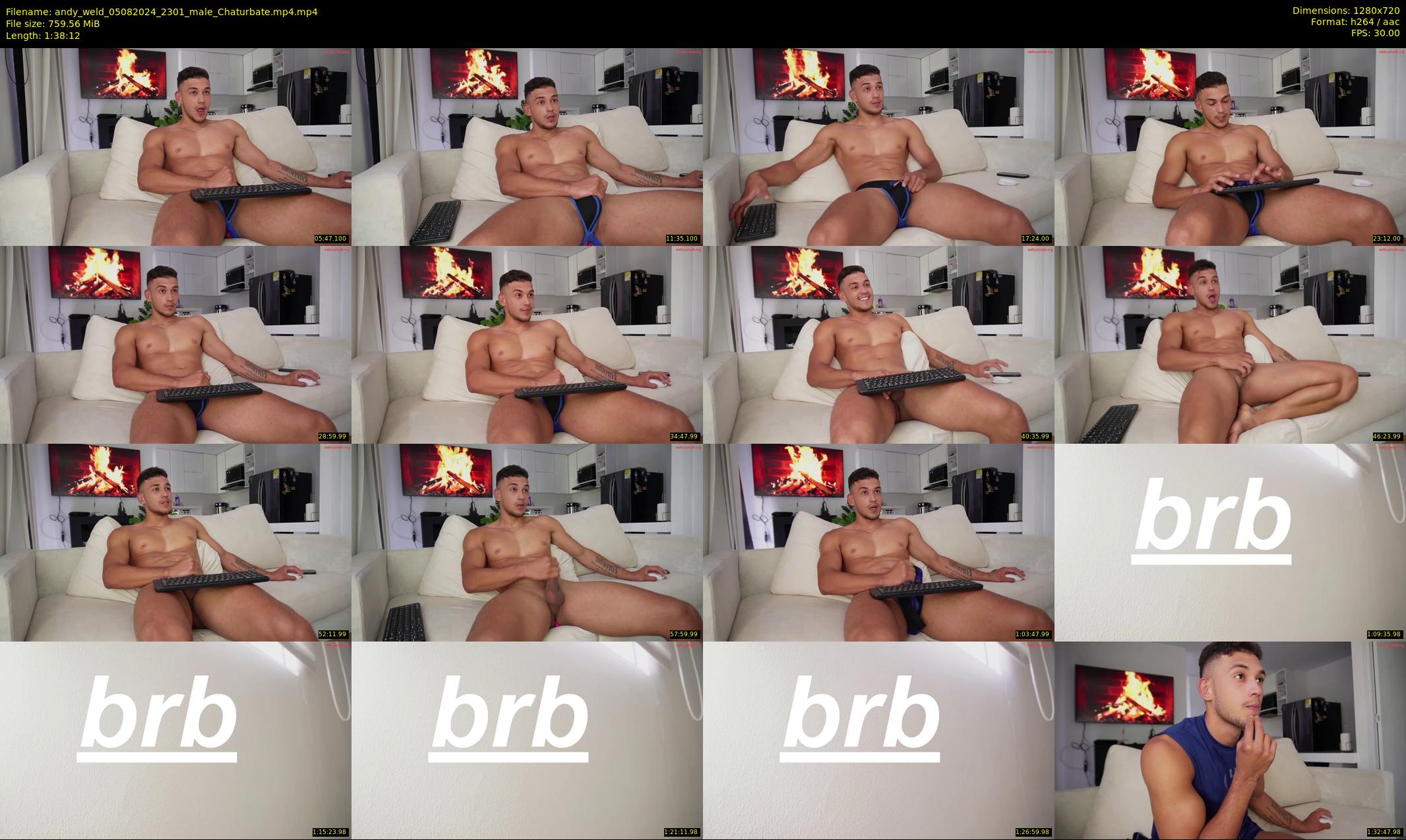 andy_weld — 99 minute Chaturbate male cam show recording, 720p, Aug 5, 2024