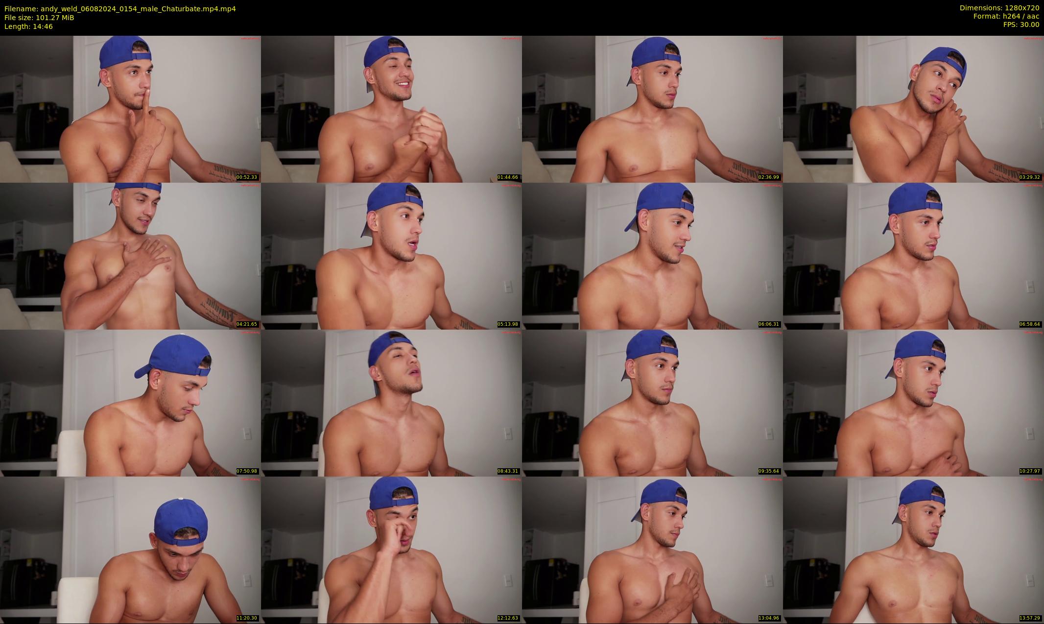 andy_weld — 15 minute Chaturbate male cam show recording, 720p, Aug 6, 2024