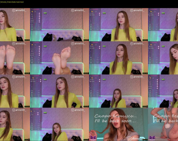 annelitt — 44 minute Chaturbate female cam show recording, 720p, Aug 6, 2024