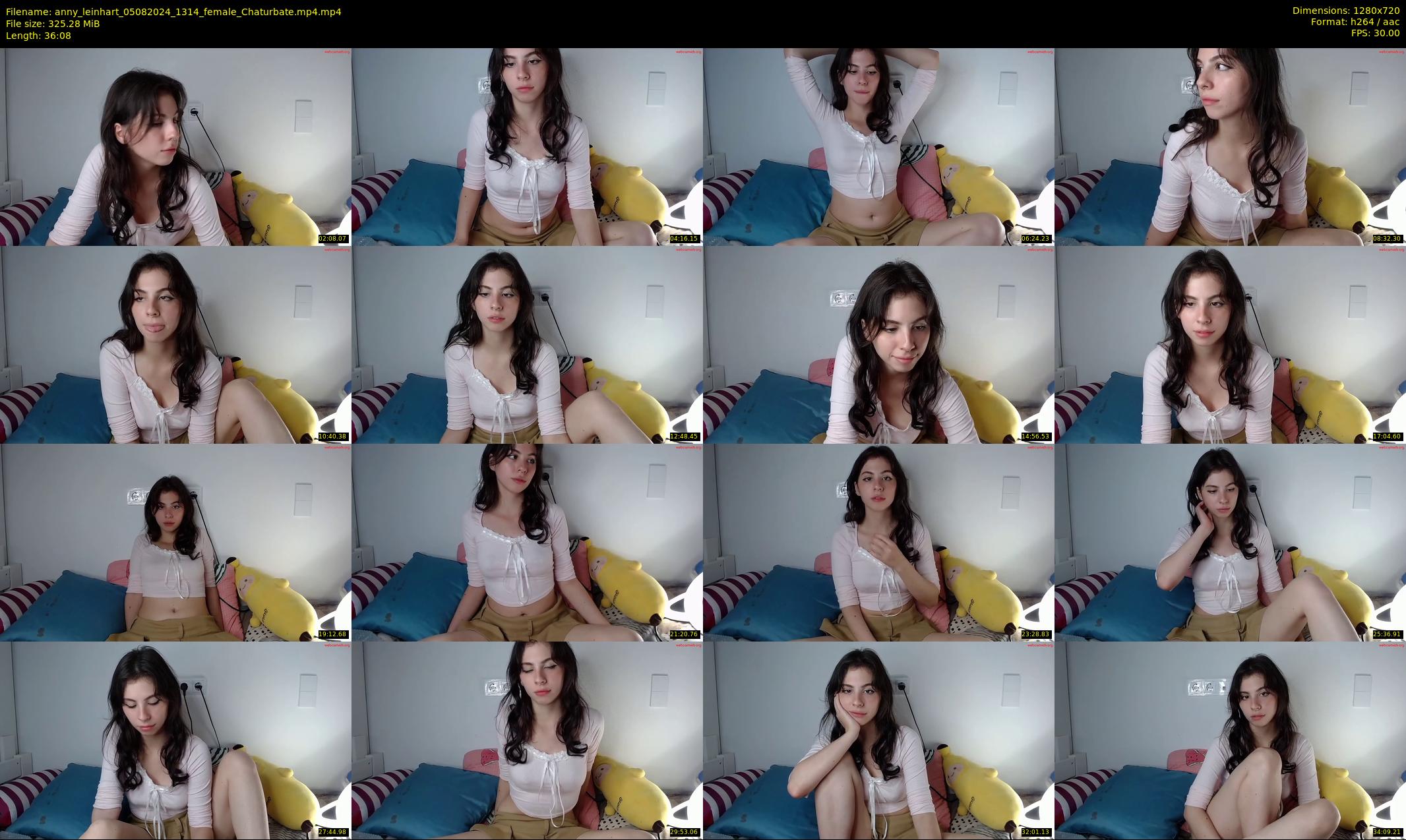 anny_leinhart — 37 minute Chaturbate female cam show recording, 720p, Aug 5, 2024