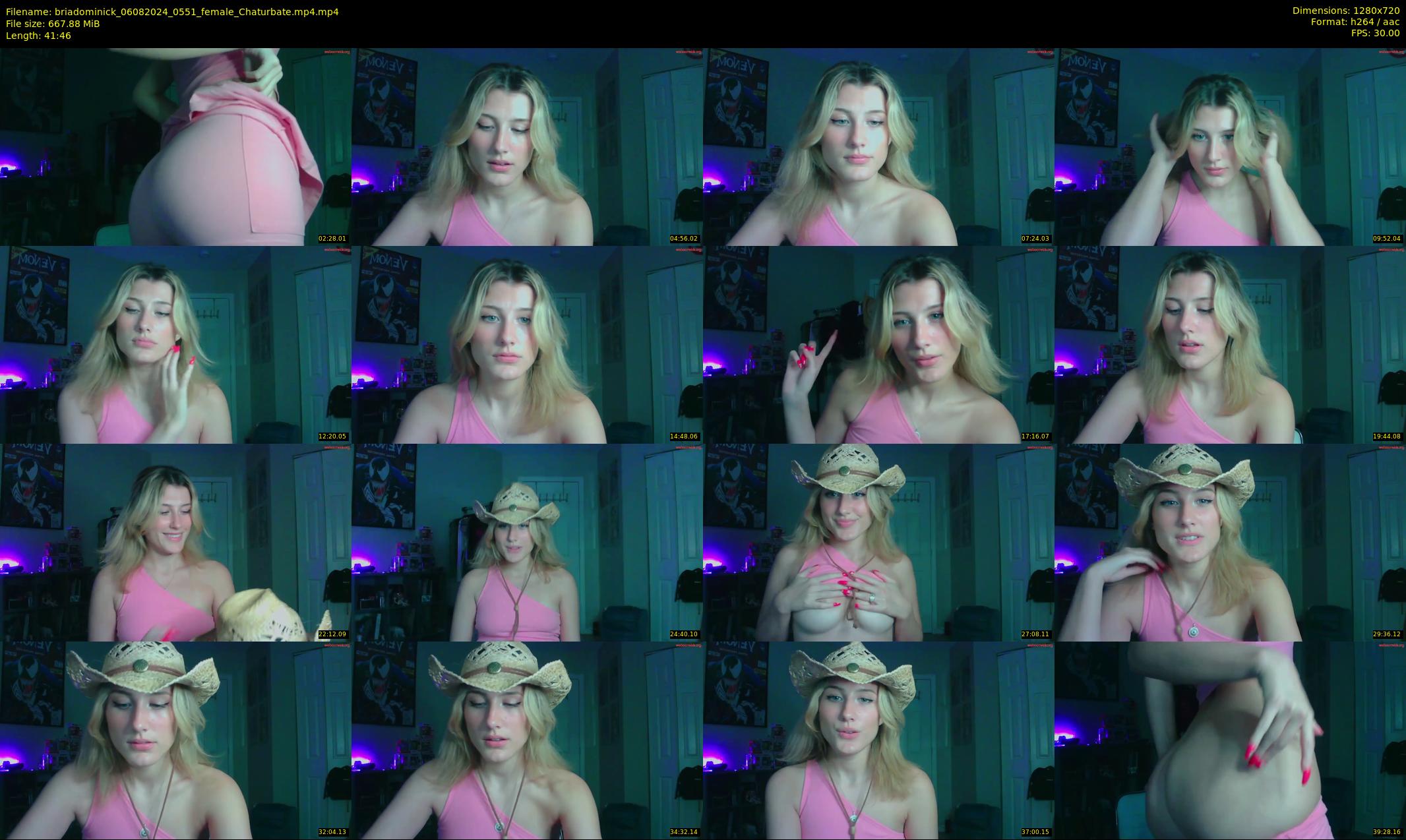 briadominick — 42 minute Chaturbate couple cam show recording, 720p, Aug 6, 2024