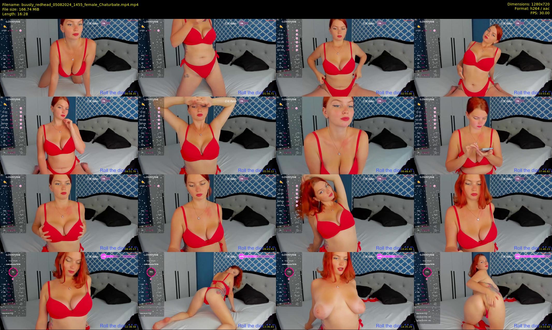 buusty_redhead — 17 minute Chaturbate female cam show recording, 720p, Aug 5, 2024