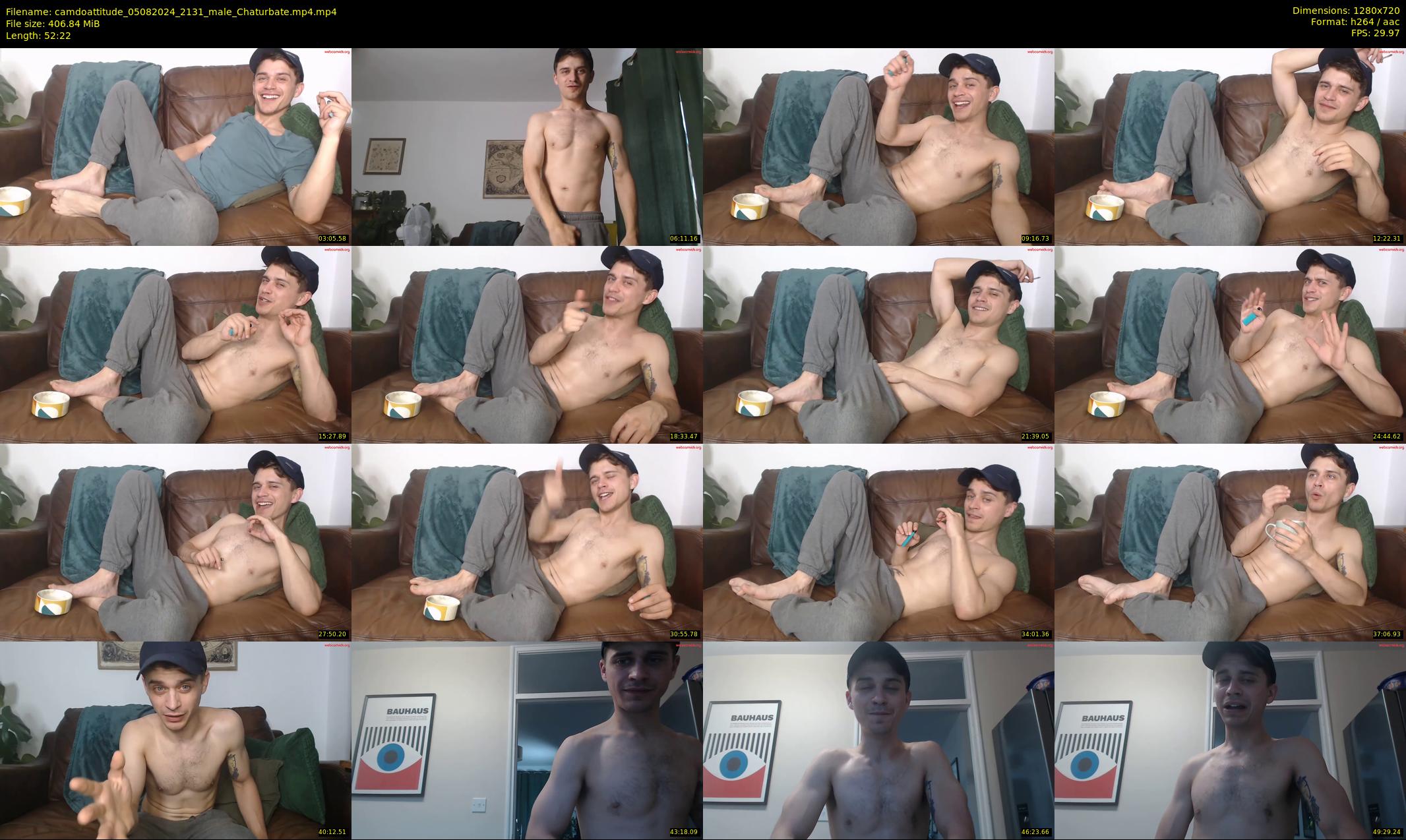camdoattitude — 53 minute Chaturbate male cam show recording, 720p, Aug 5, 2024