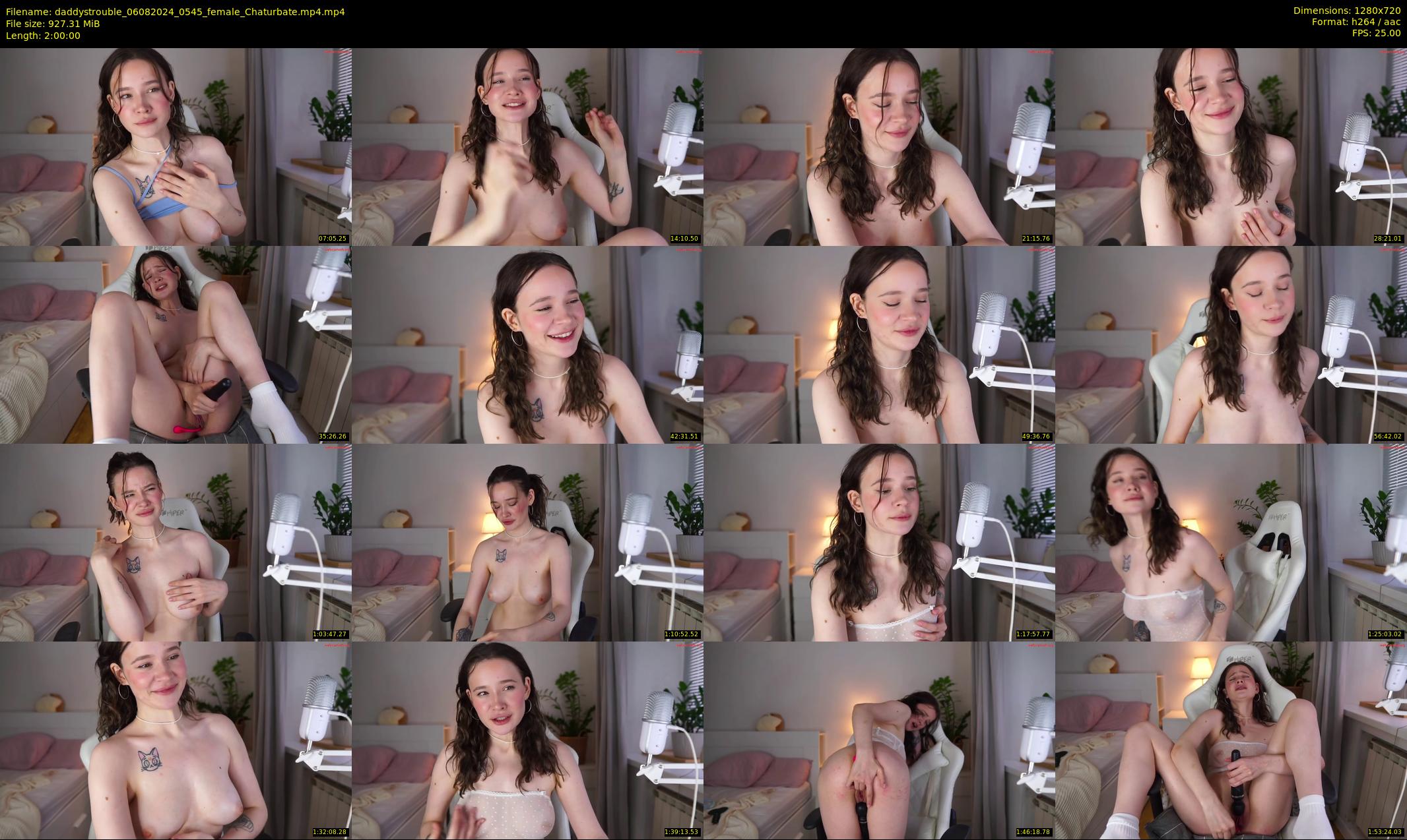 daddystrouble — 120 minute Chaturbate female cam show recording, 720p, Aug 6, 2024