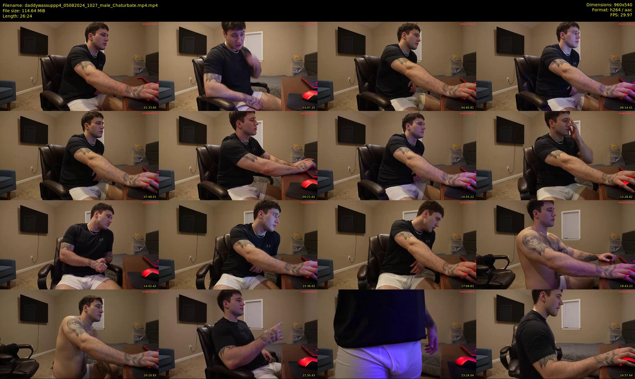 daddywassuppp4 — 27 minute Chaturbate male cam show recording, 480p, Aug 5, 2024