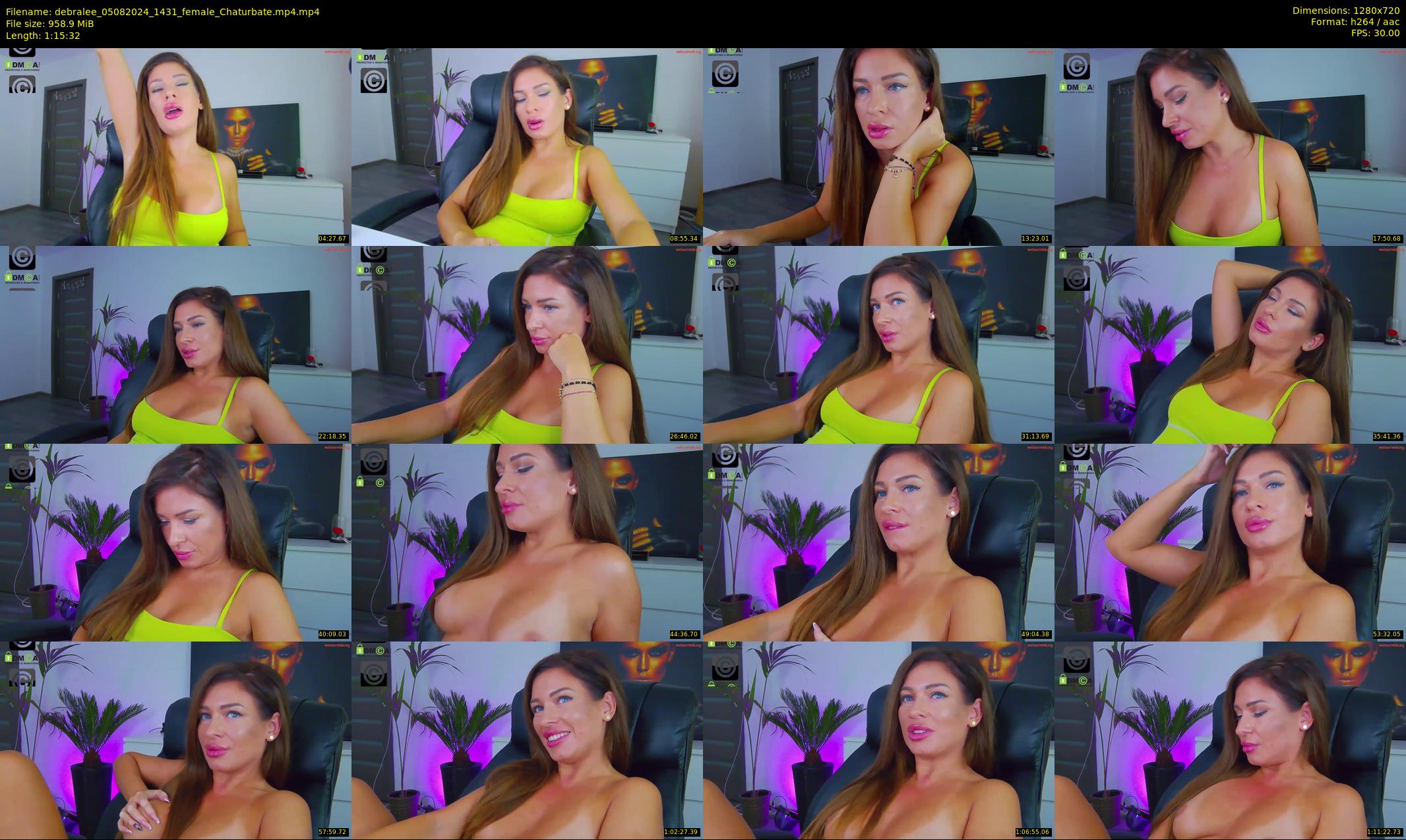 debralee — 76 minute Chaturbate female cam show recording, 720p, Aug 5, 2024