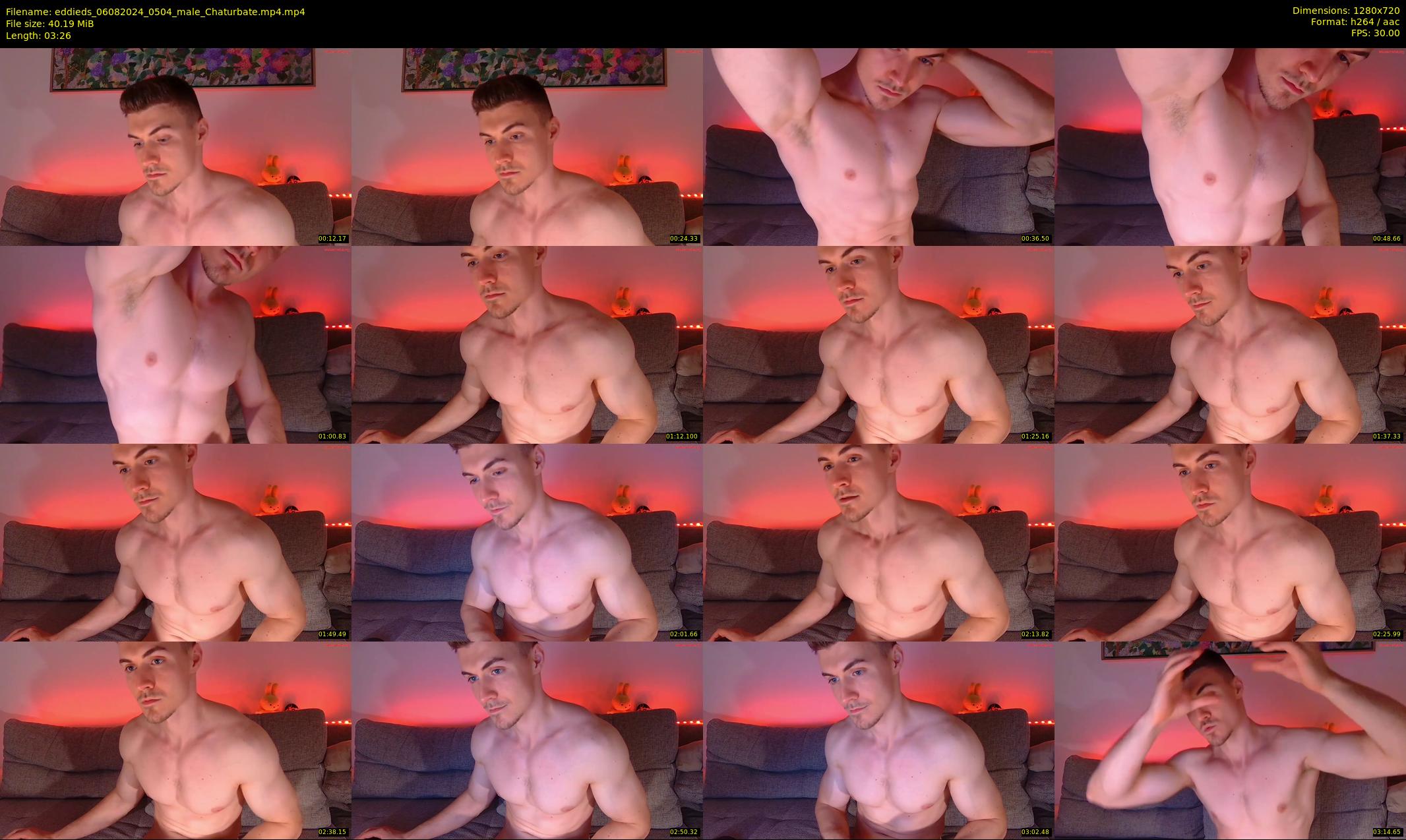 eddieds — 4 minute Chaturbate male cam show recording, 720p, Aug 6, 2024