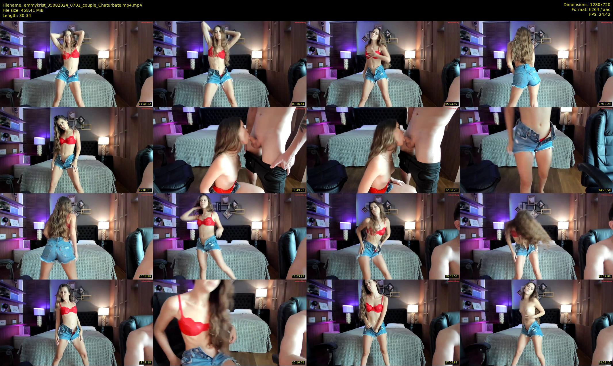 emmykrist — 31 minute Chaturbate couple cam show recording, 720p, Aug 5, 2024