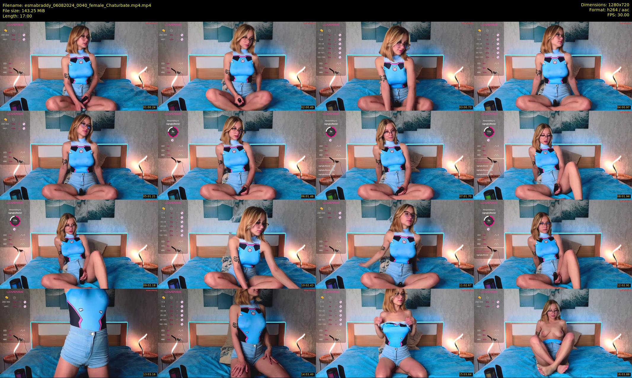 esmabraddy — 17 minute Chaturbate female cam show recording, 720p, Aug 6, 2024