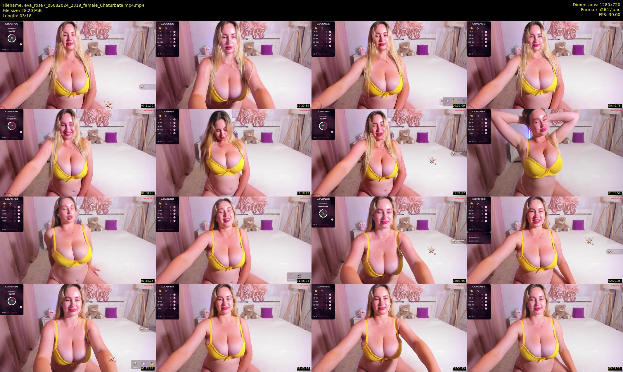 eva_rose7 — 4 minute Chaturbate female cam show recording, 720p, Aug 5, 2024