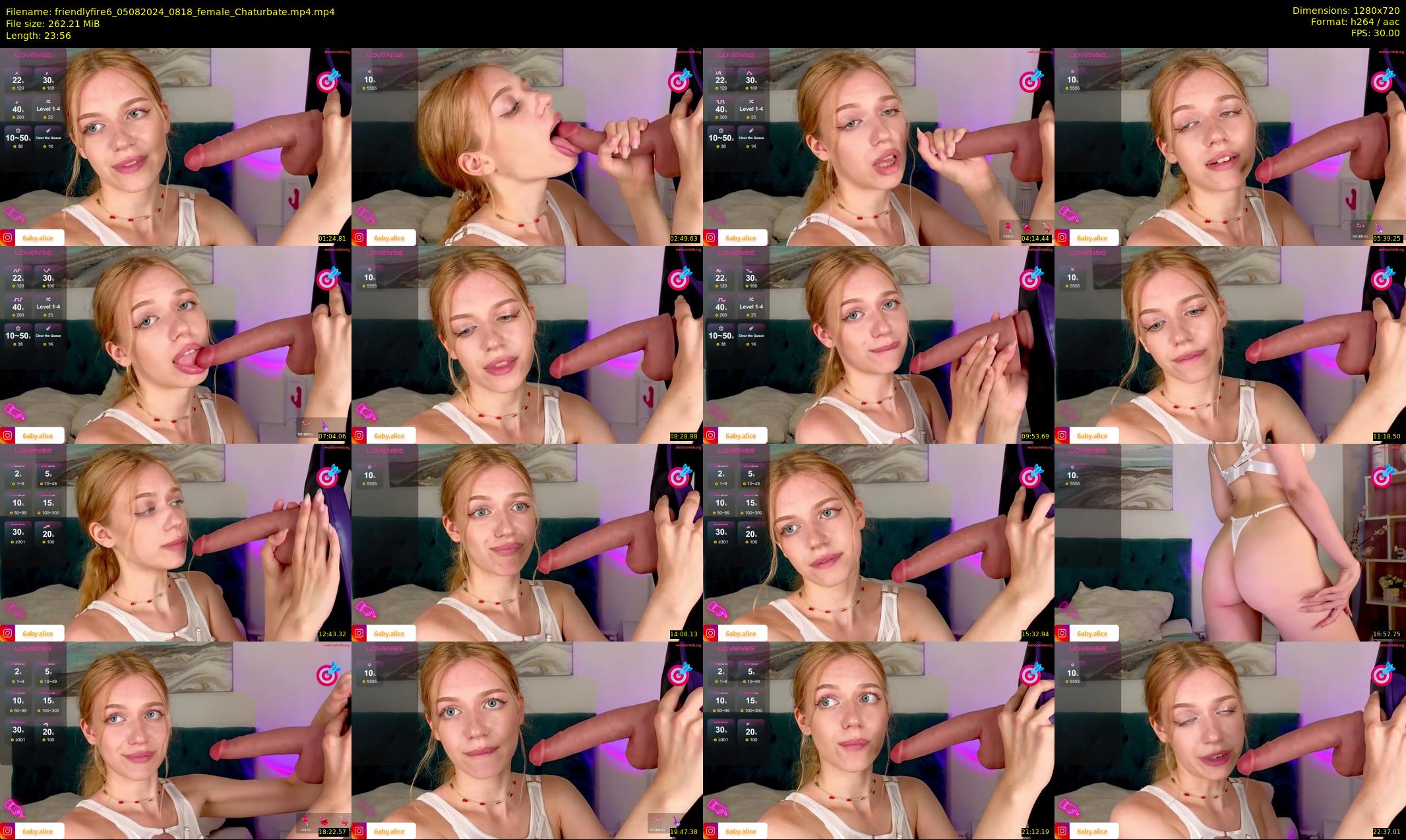 friendlyfire6 — 24 minute Chaturbate female cam show recording, 720p, Aug 5, 2024