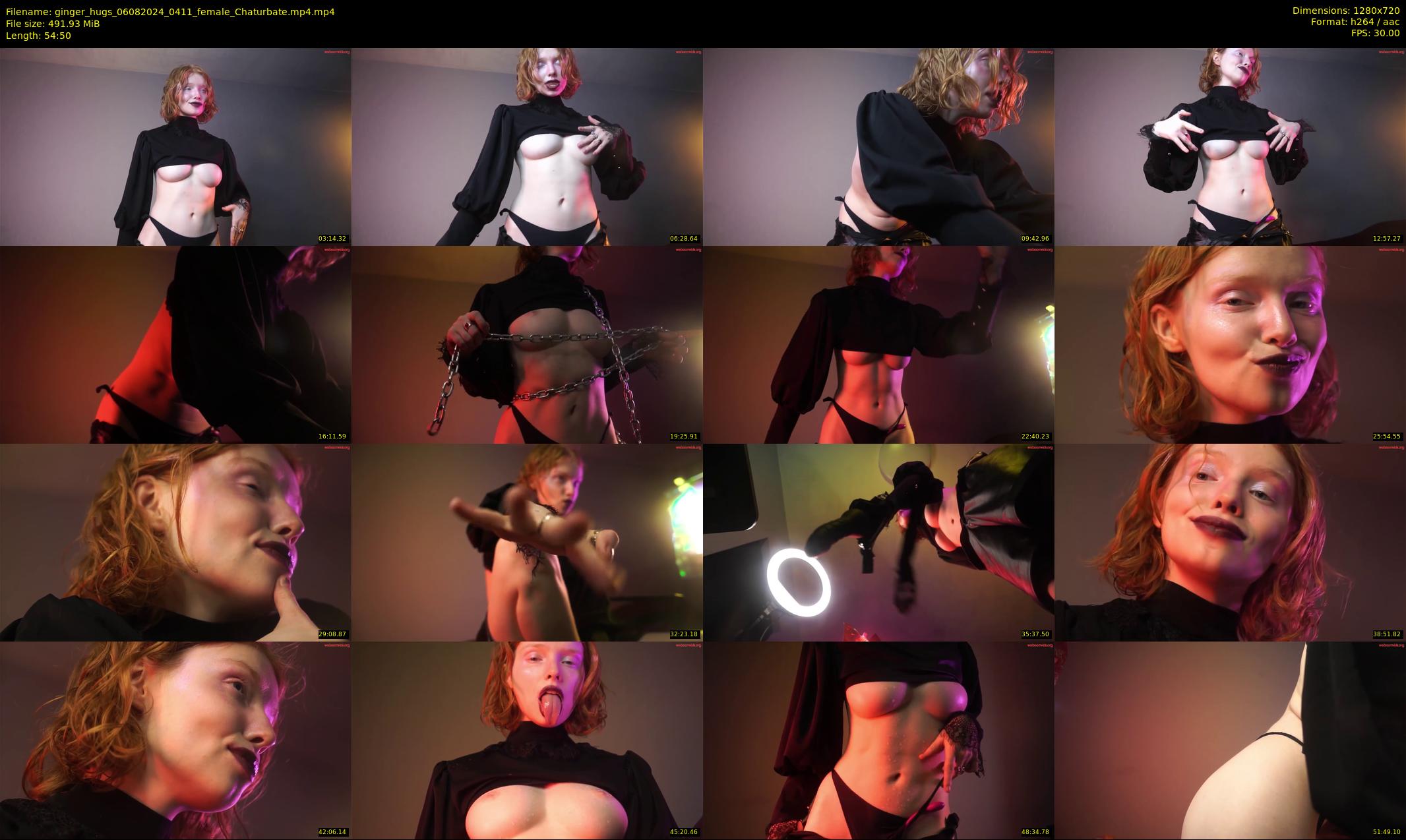 ginger_hugs — 55 minute Chaturbate female cam show recording, 720p, Aug 6, 2024