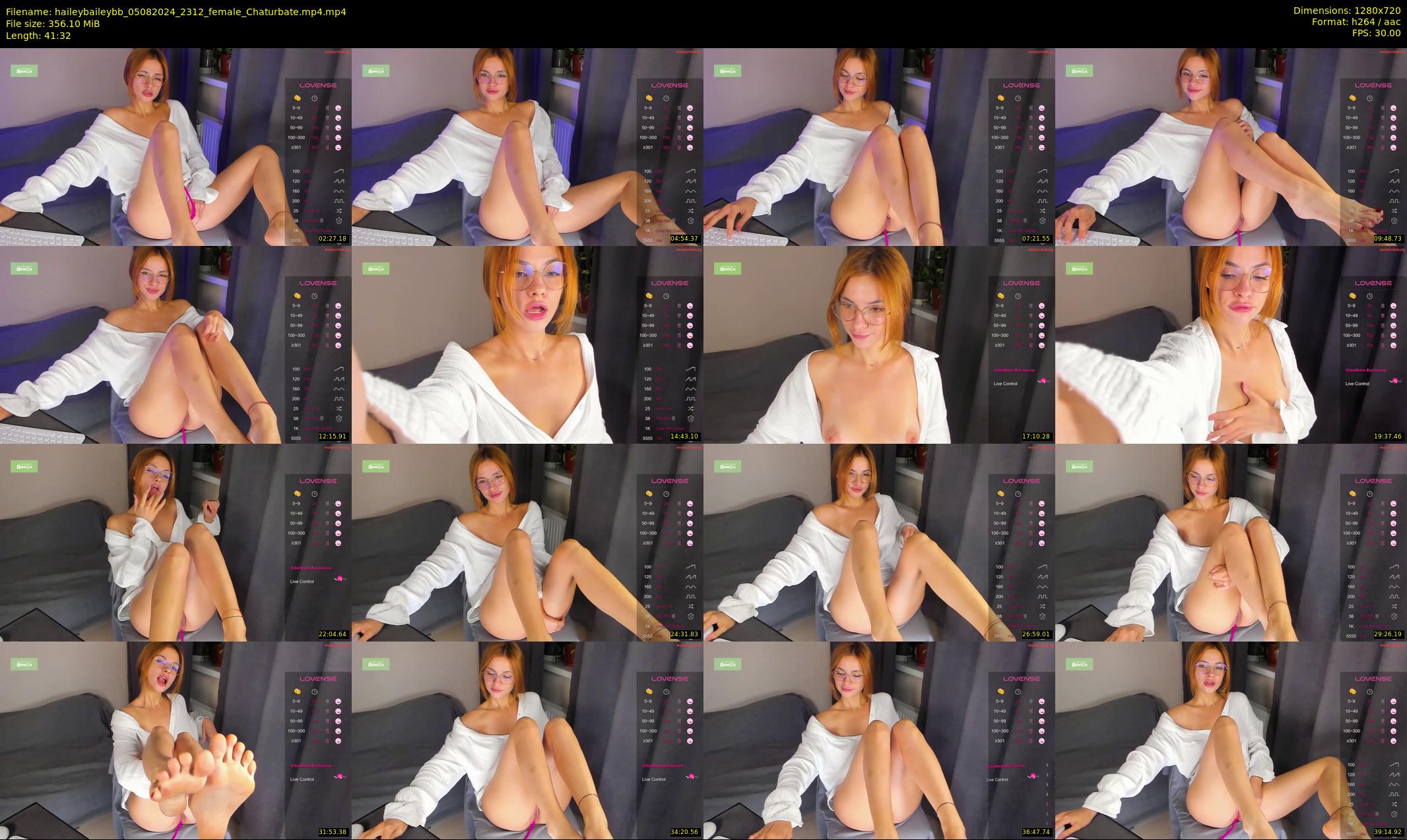 haileybaileybb — 42 minute Chaturbate female cam show recording, 720p, Aug 5, 2024