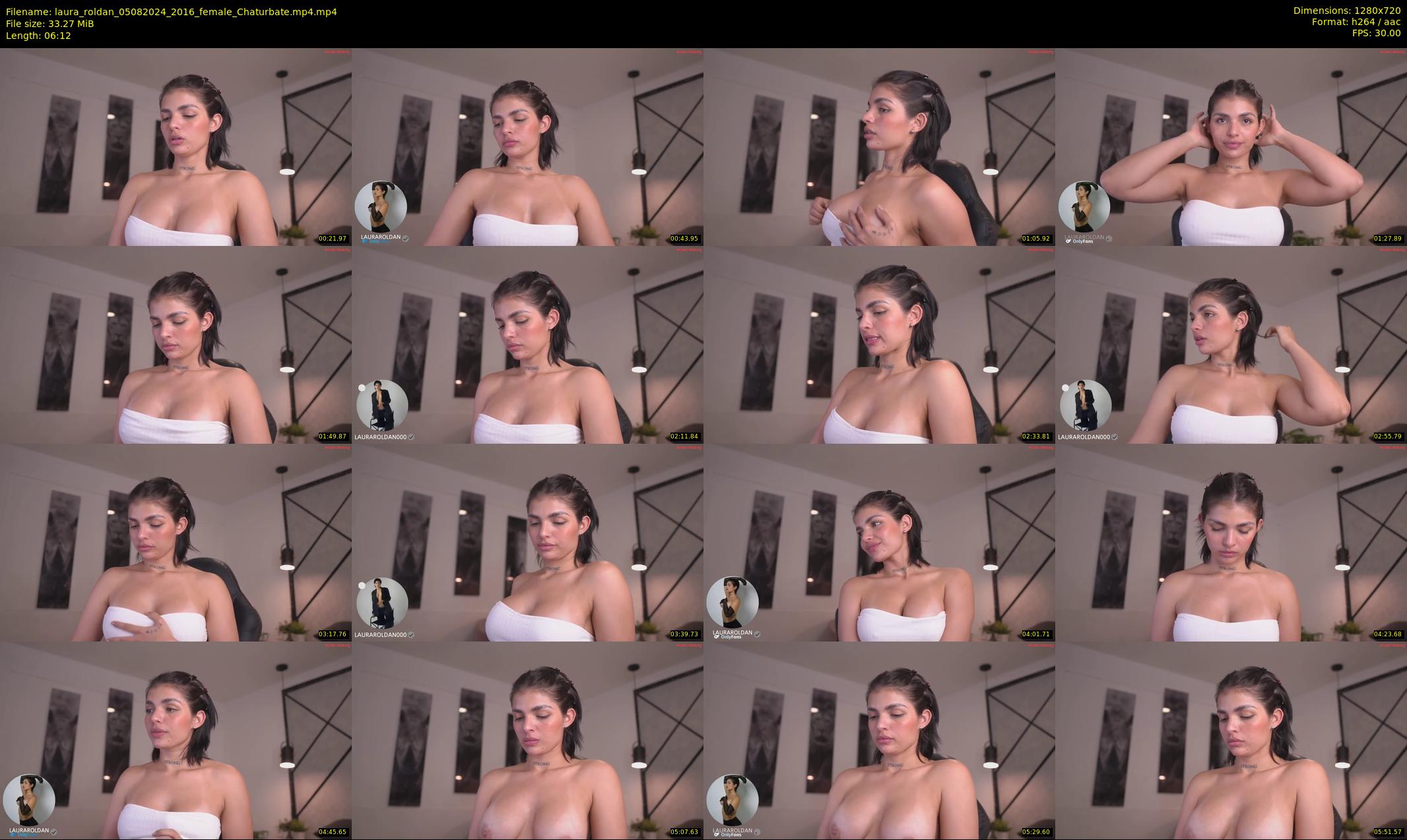 laura_roldan — 7 minute Chaturbate female cam show recording, 720p, Aug 5, 2024