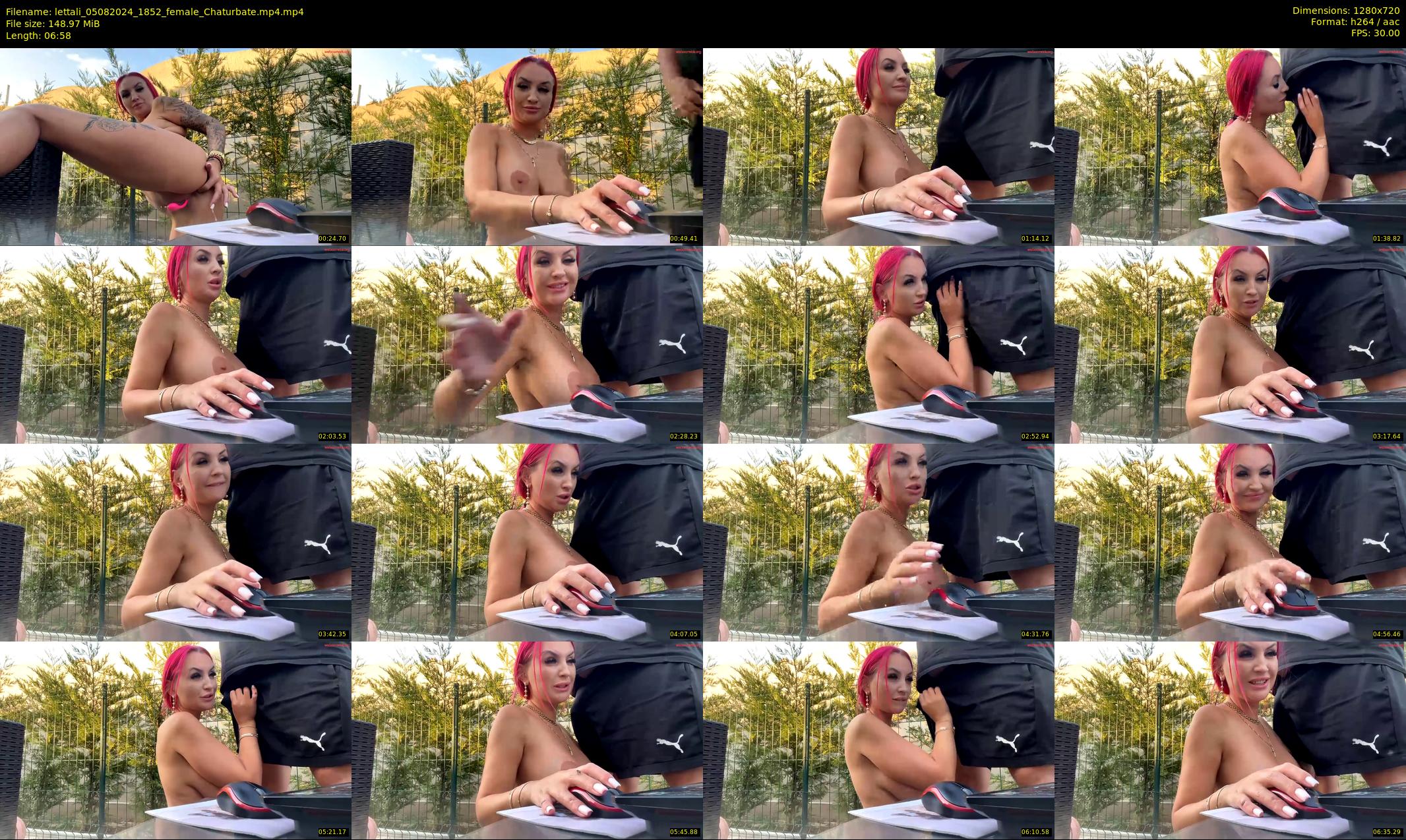lettali — 7 minute Chaturbate female cam show recording, 720p, Aug 5, 2024