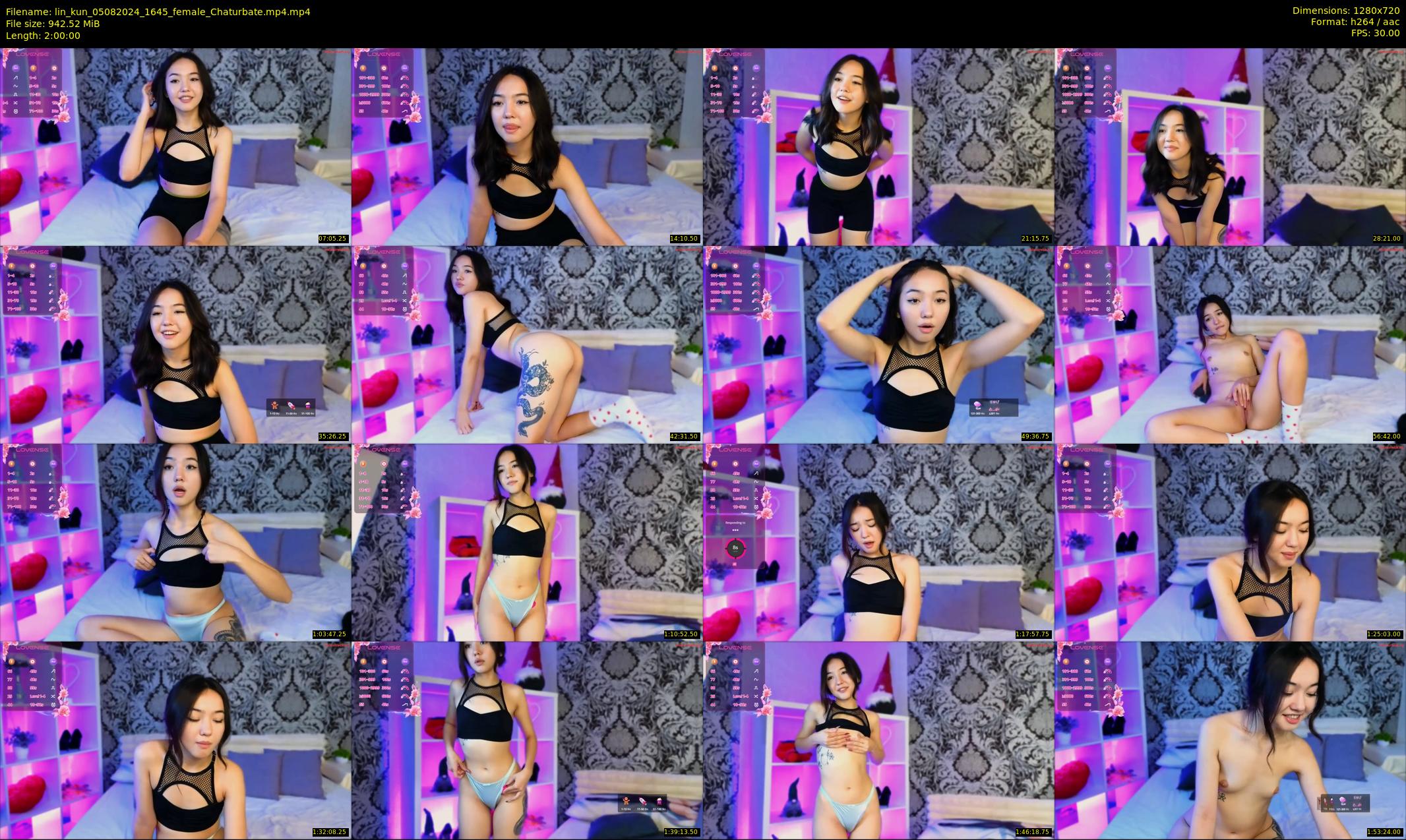 lin_kun — 120 minute Chaturbate female cam show recording, 720p, Aug 5, 2024