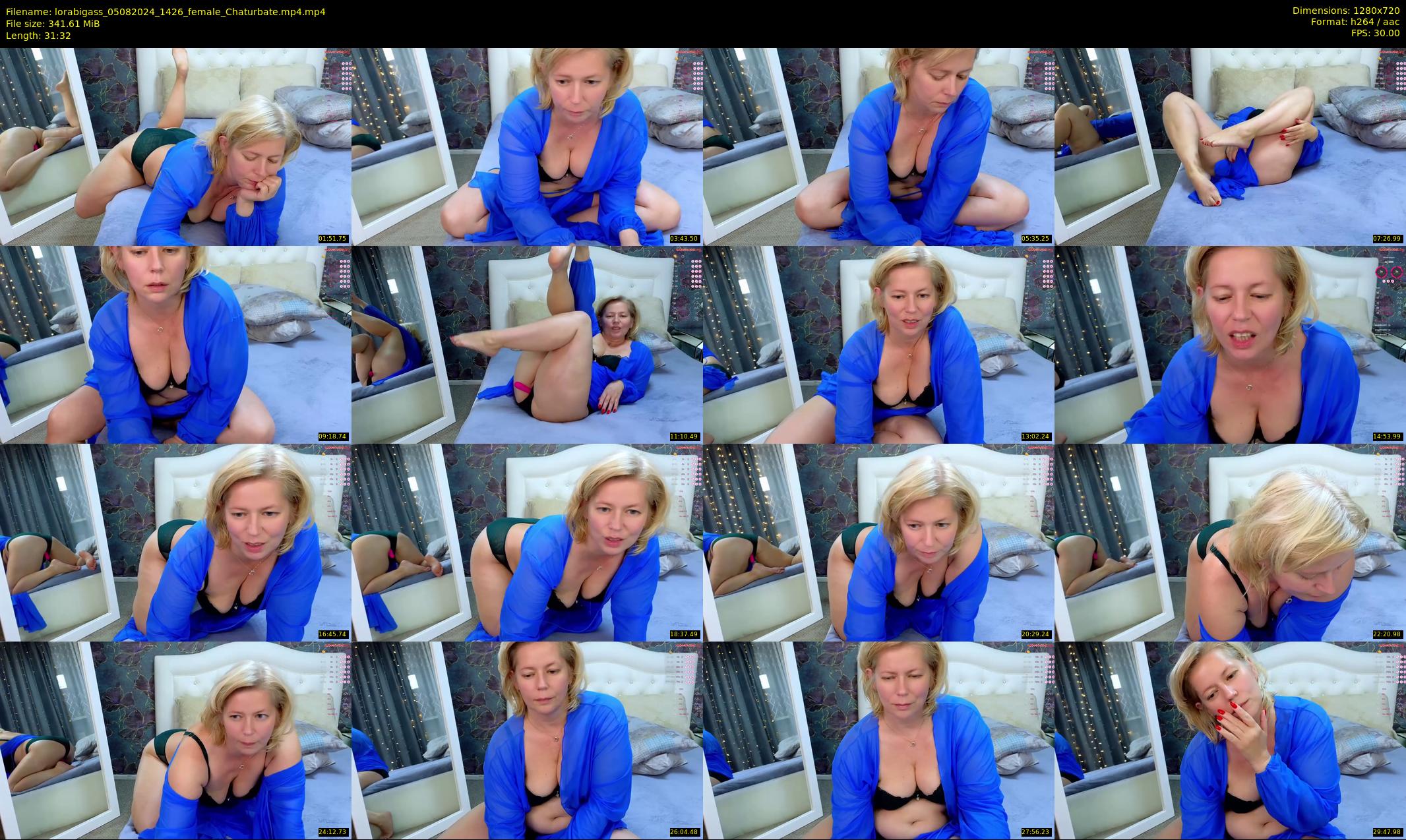 lorabigass — 32 minute Chaturbate female cam show recording, 720p, Aug 5, 2024