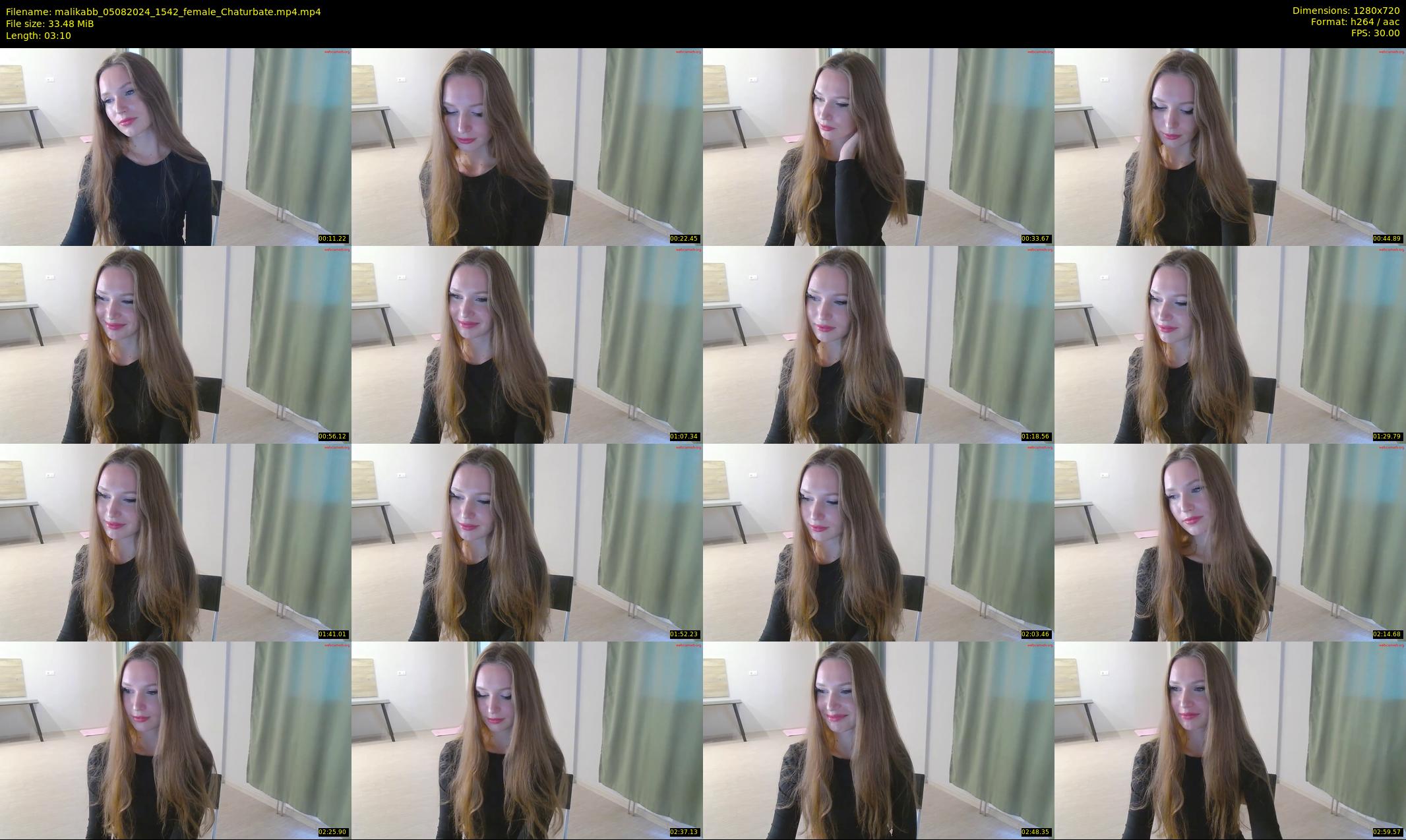 malikabb — 4 minute Chaturbate female cam show recording, 720p, Aug 5, 2024