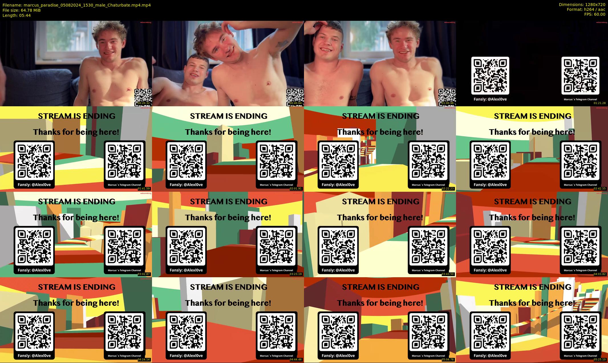 marcus_paradise — 6 minute Chaturbate male cam show recording, 720p, Aug 5, 2024