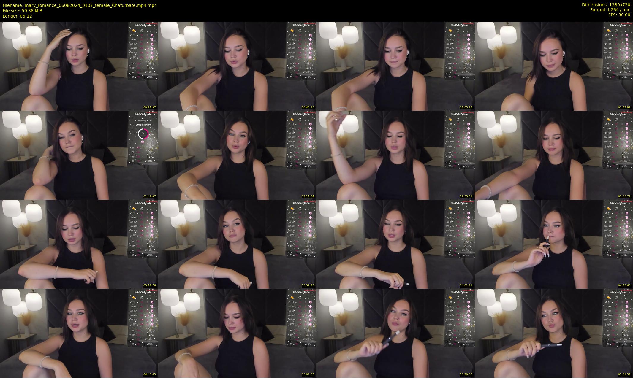 mary_romance — 7 minute Chaturbate female cam show recording, 720p, Aug 6, 2024