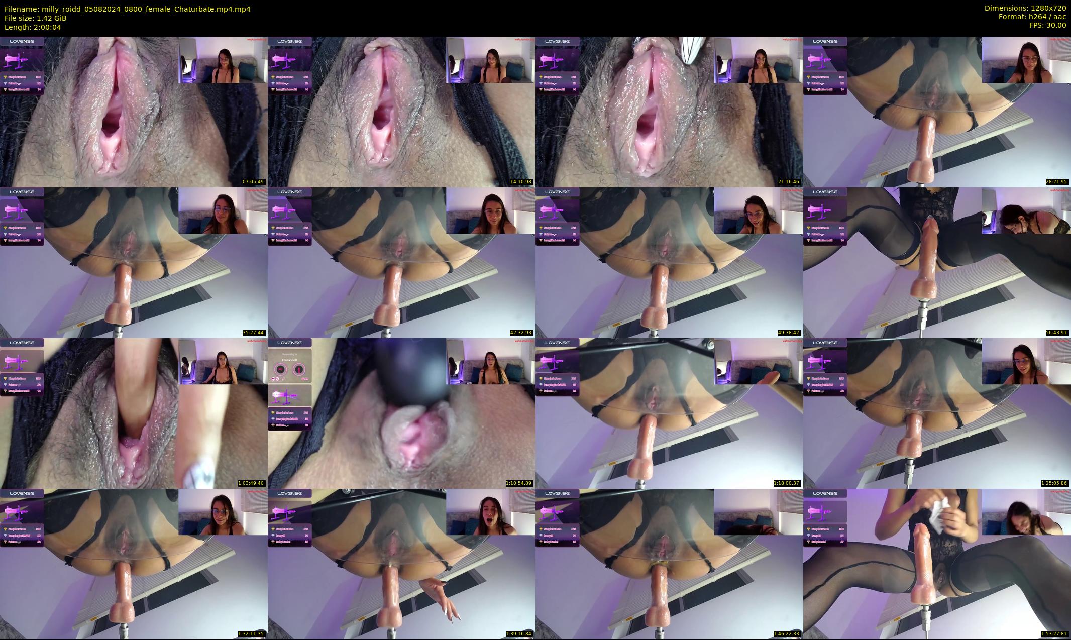 milly_roidd — 121 minute Chaturbate female cam show recording, 720p, Aug 5, 2024