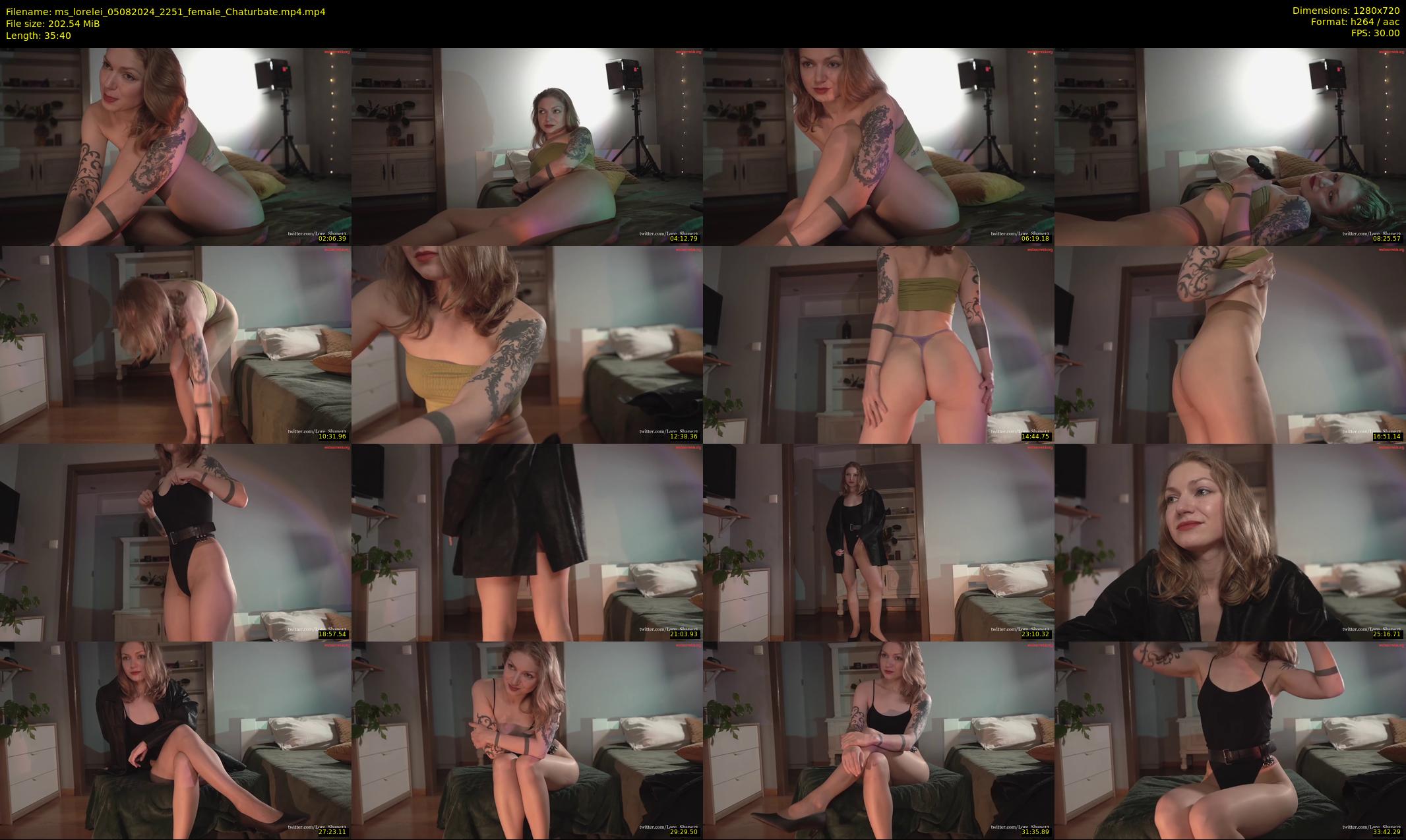 ms_lorelei — 36 minute Chaturbate female cam show recording, 720p, Aug 5, 2024