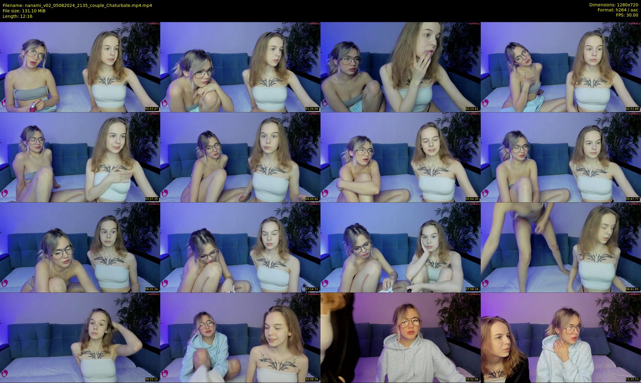nanami_v02 — 13 minute Chaturbate couple cam show recording, 720p, Aug 5, 2024