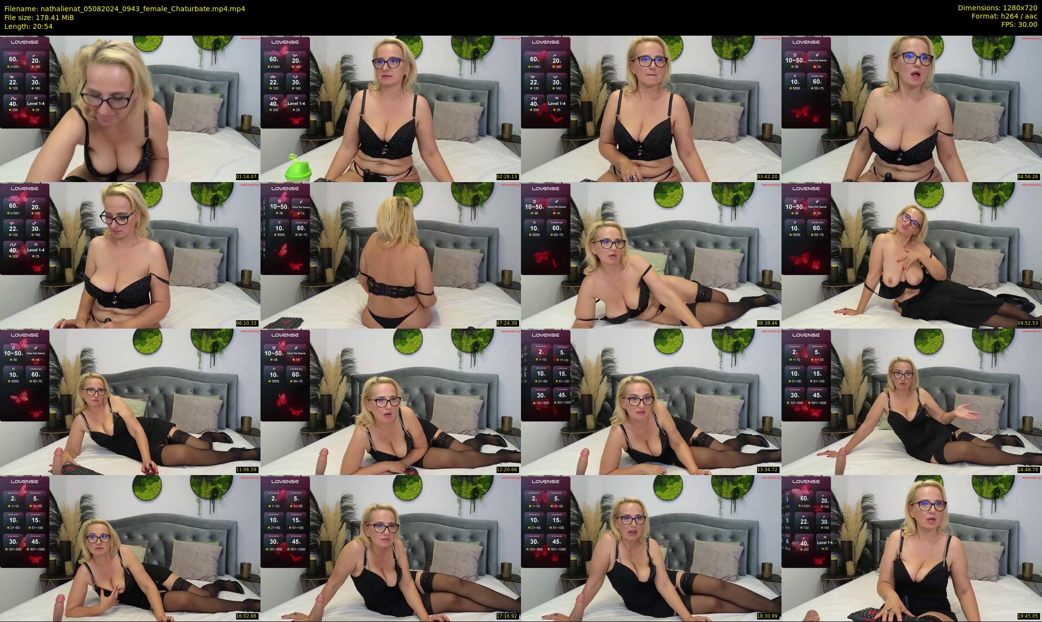 nathalienat — 21 minute Chaturbate female cam show recording, 720p, Aug 5, 2024