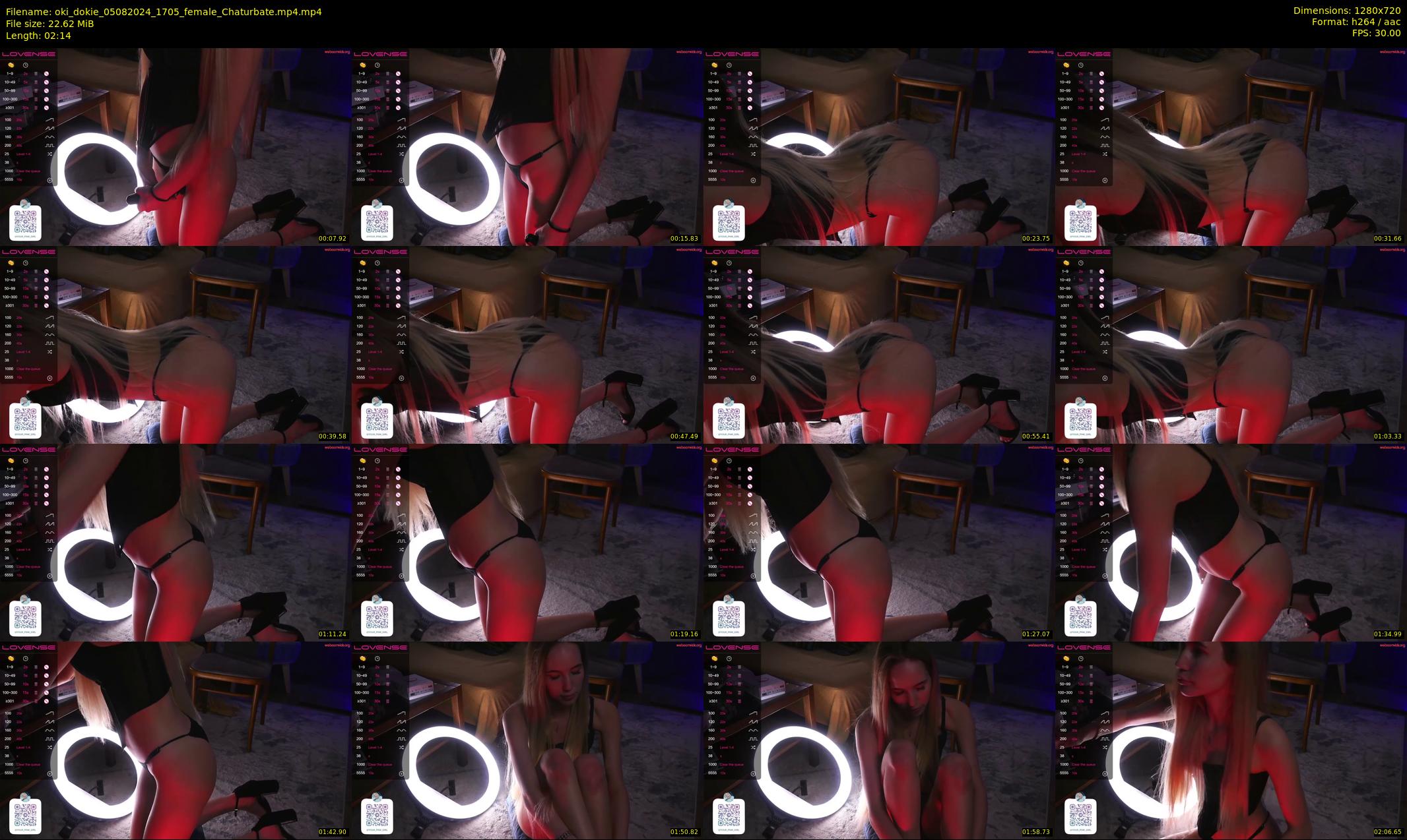 oki_dokie — 3 minute Chaturbate female cam show recording, 720p, Aug 5, 2024