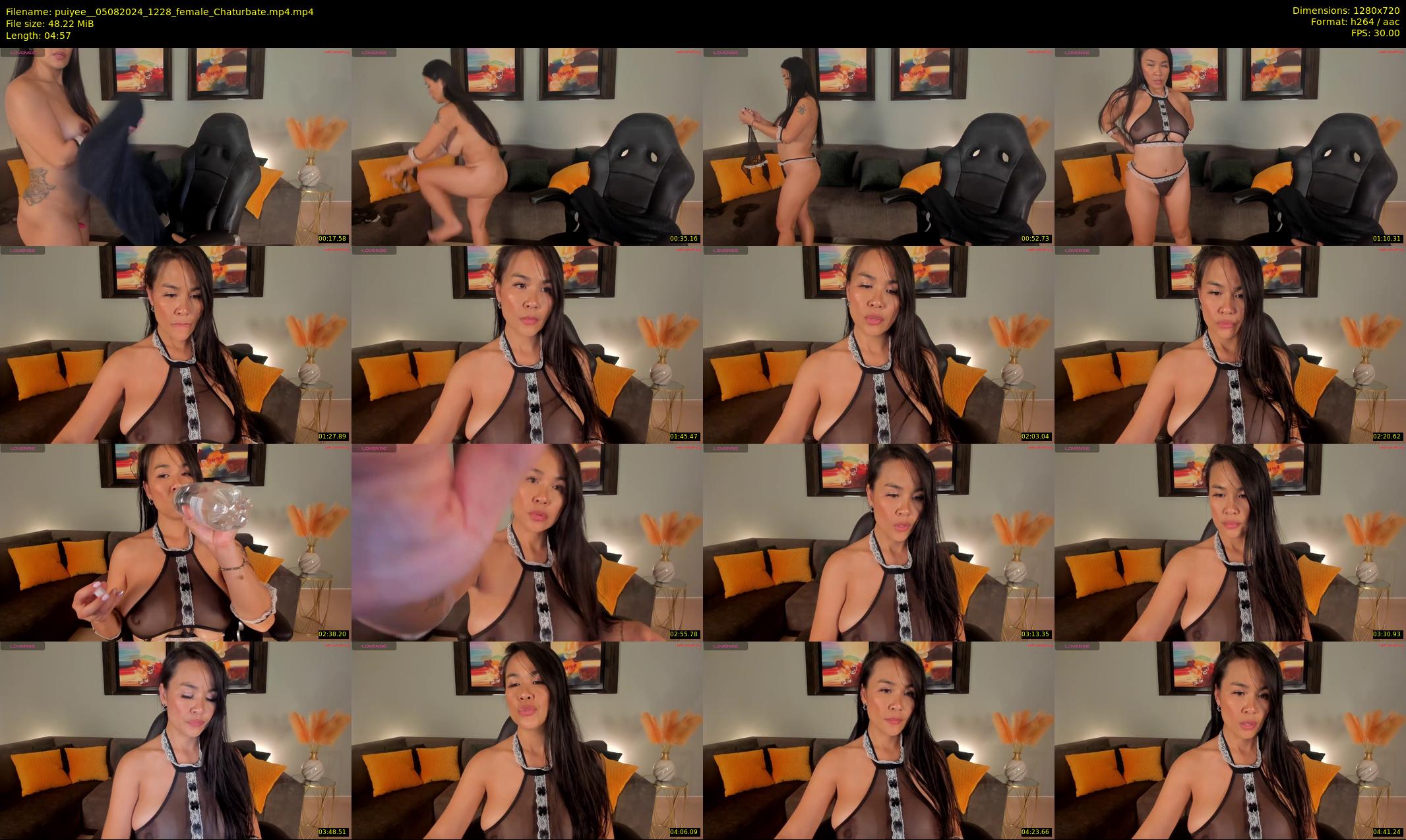 puiyee_ — 5 minute Chaturbate female cam show recording, 720p, Aug 5, 2024