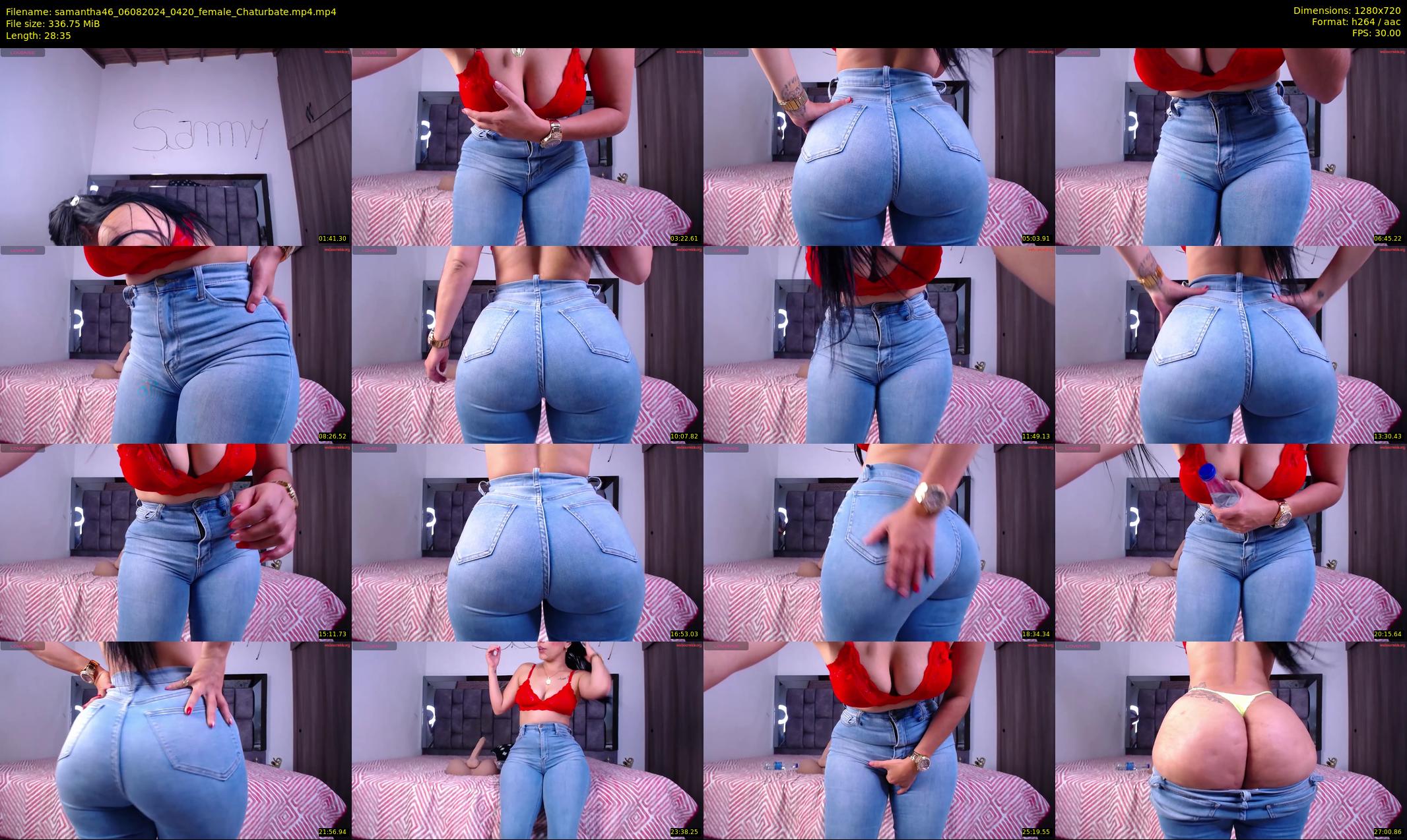 samantha46 — 29 minute Chaturbate female cam show recording, 720p, Aug 6, 2024
