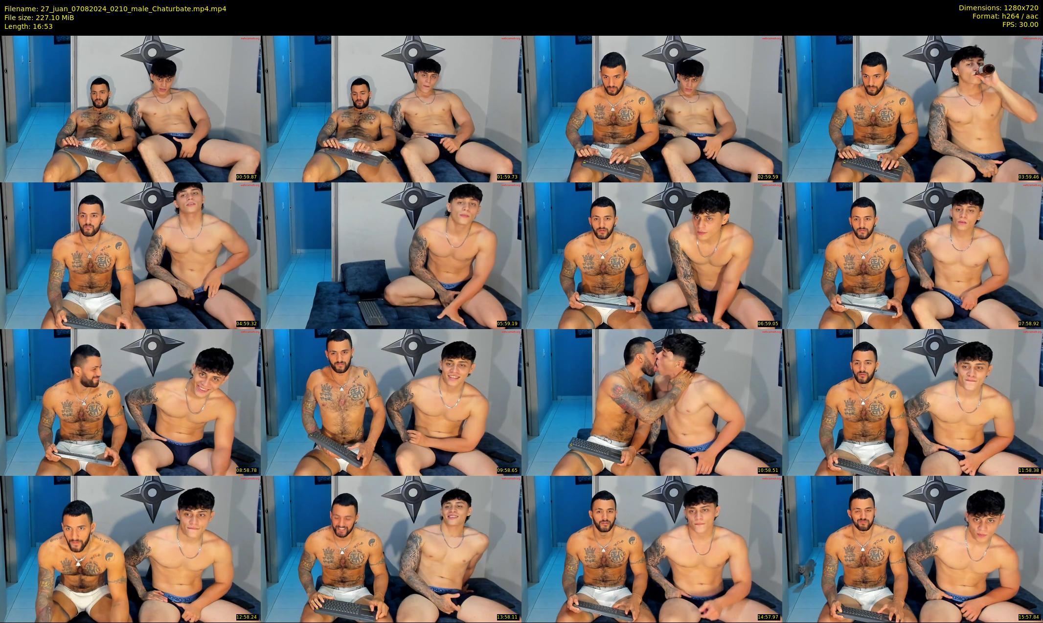 27_juan — 17 minute Chaturbate male cam show recording, 720p, Aug 7, 2024
