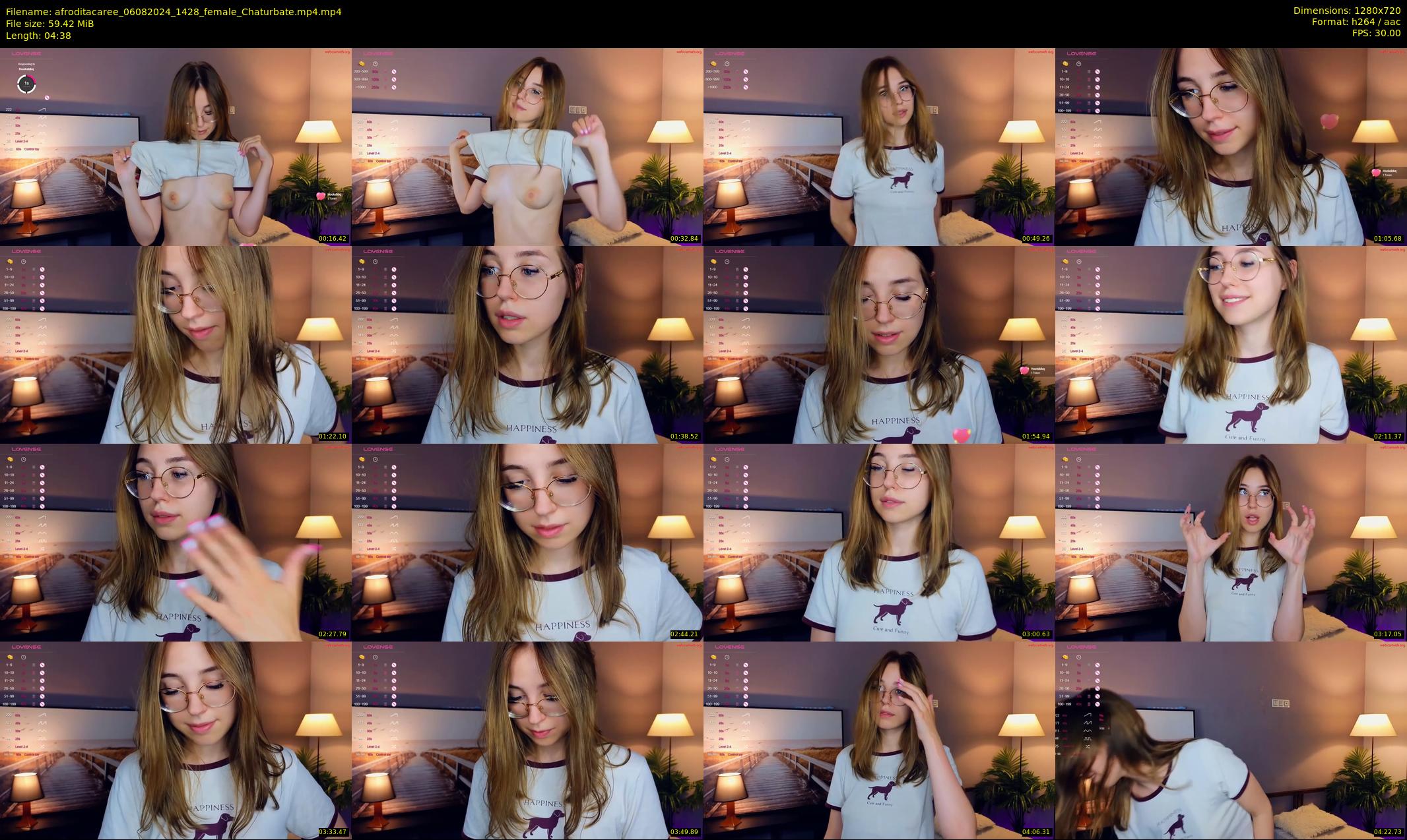 afroditacaree — 5 minute Chaturbate female cam show recording, 720p, Aug 6, 2024
