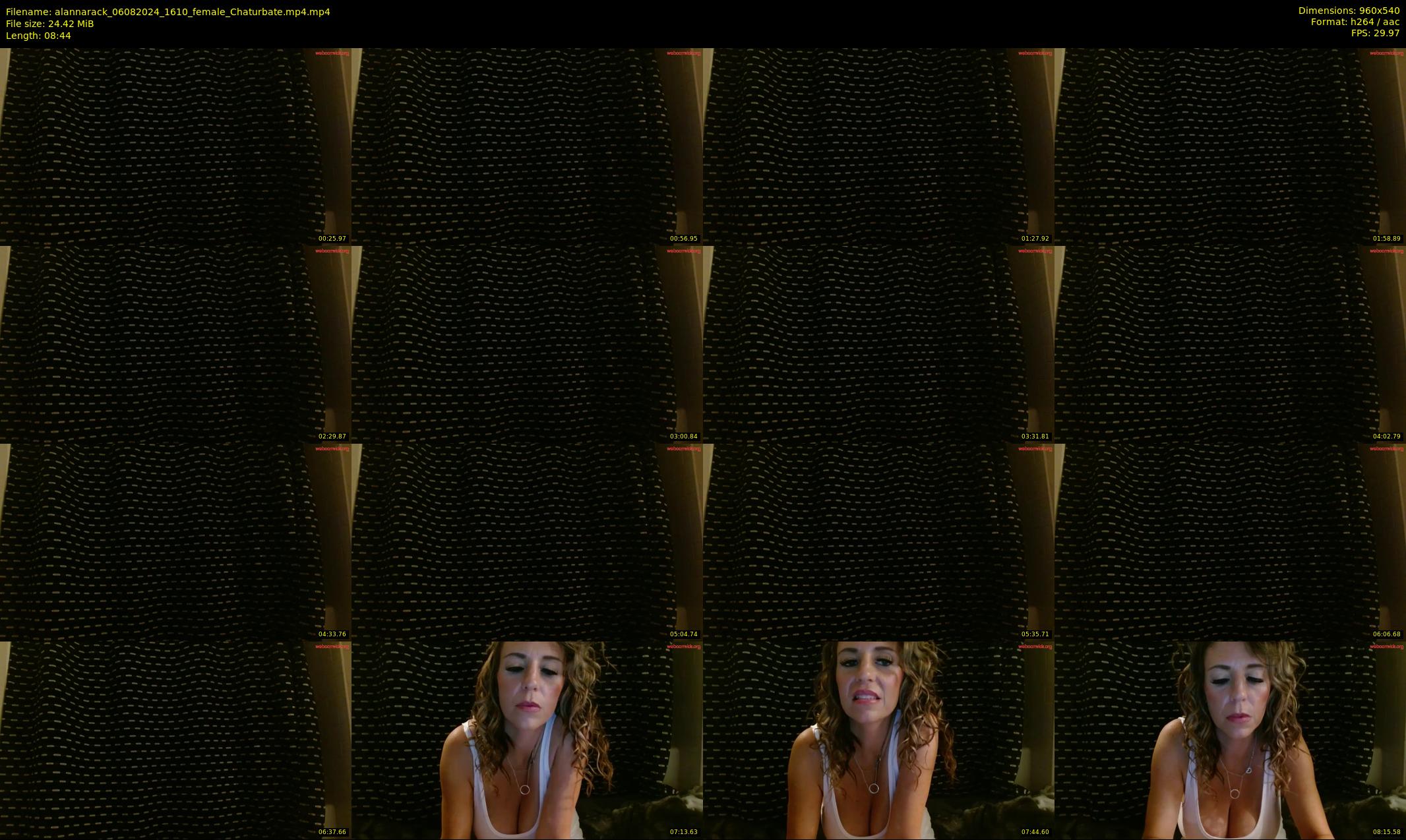 alannarack — 9 minute Chaturbate female cam show recording, 480p, Aug 6, 2024