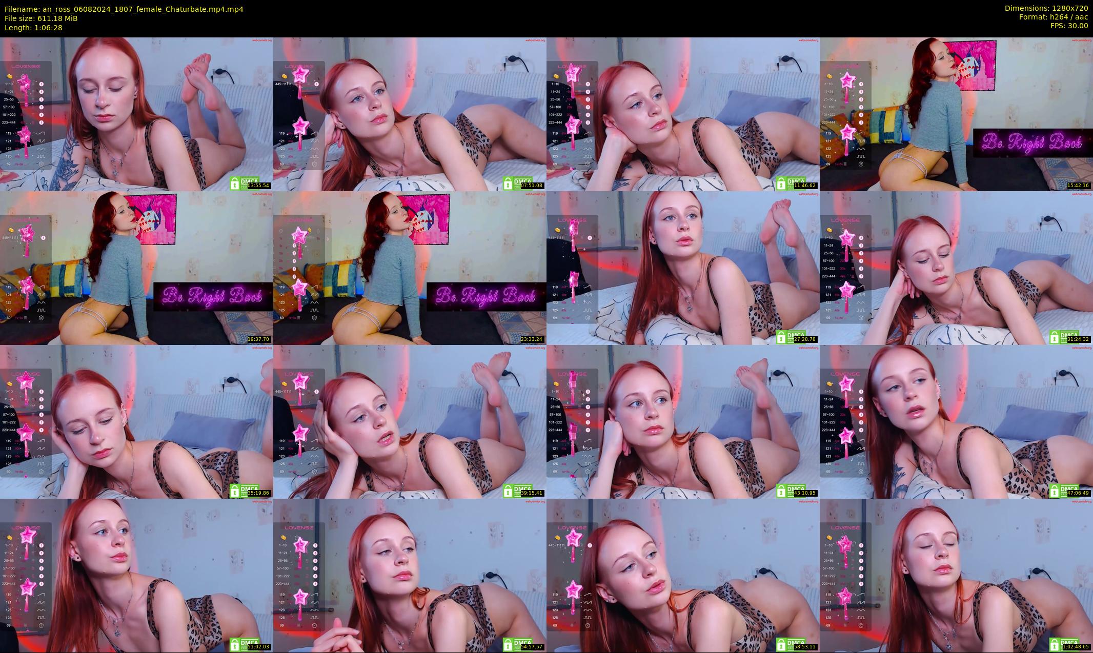 an_ross — 67 minute Chaturbate female cam show recording, 720p, Aug 6, 2024