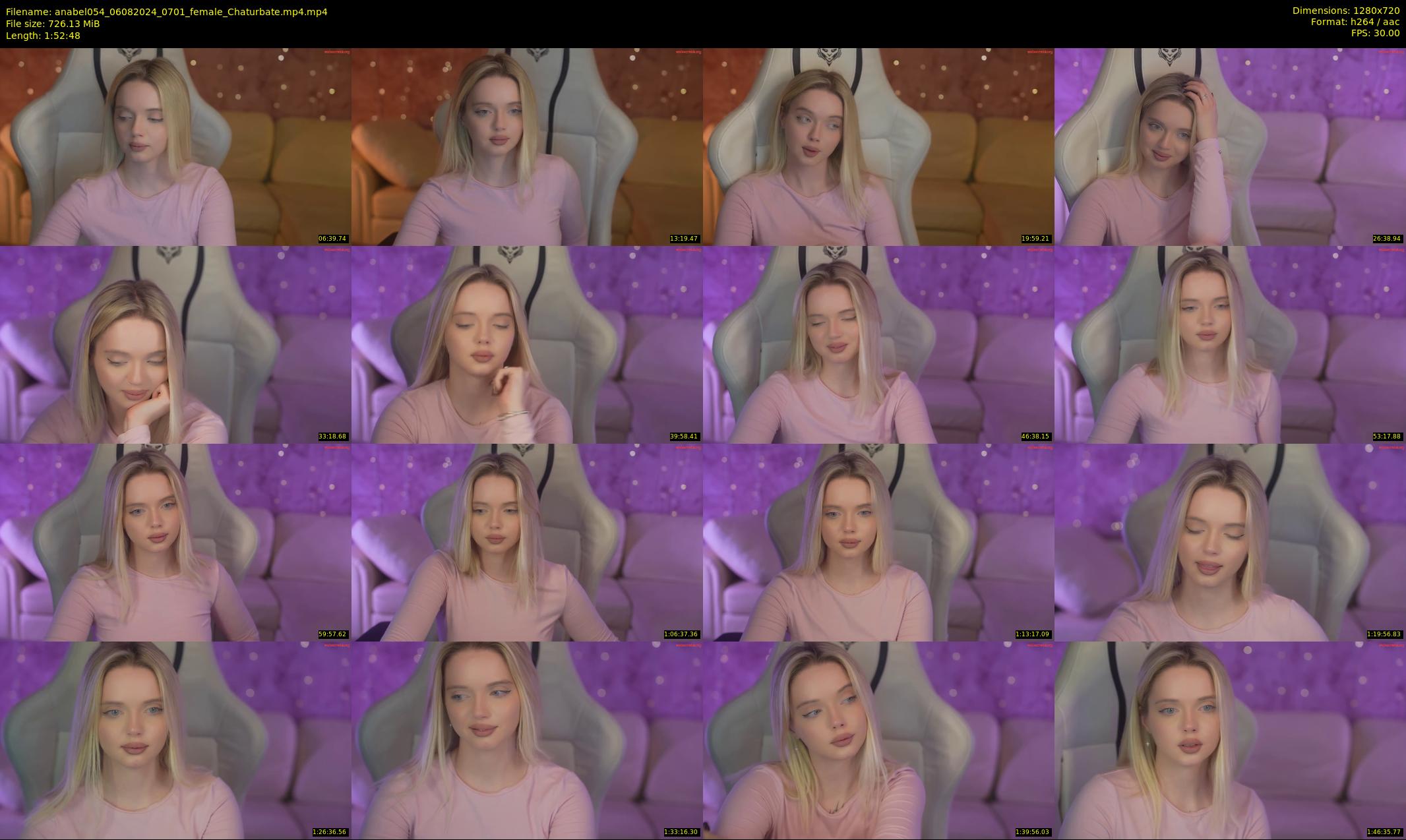 anabel054 — 113 minute Chaturbate female cam show recording, 720p, Aug 6, 2024