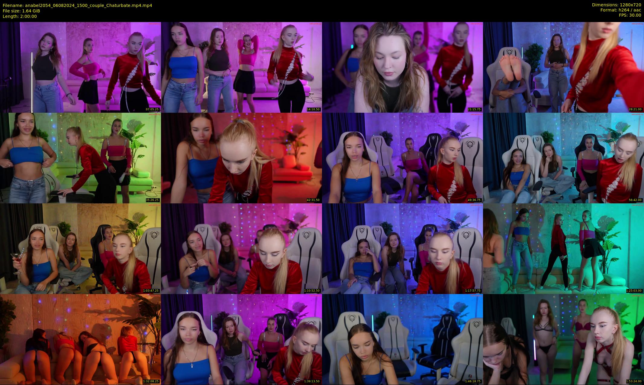 anabel2054 — 120 minute Chaturbate female cam show recording, 720p, Aug 6, 2024