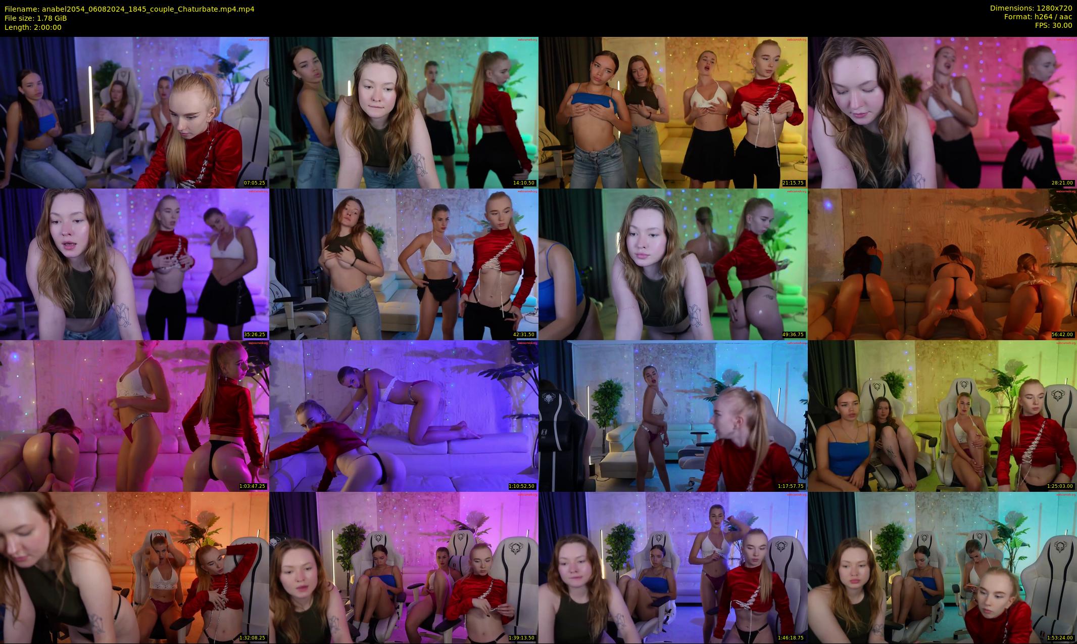 anabel2054 — 120 minute Chaturbate female cam show recording, 720p, Aug 6, 2024
